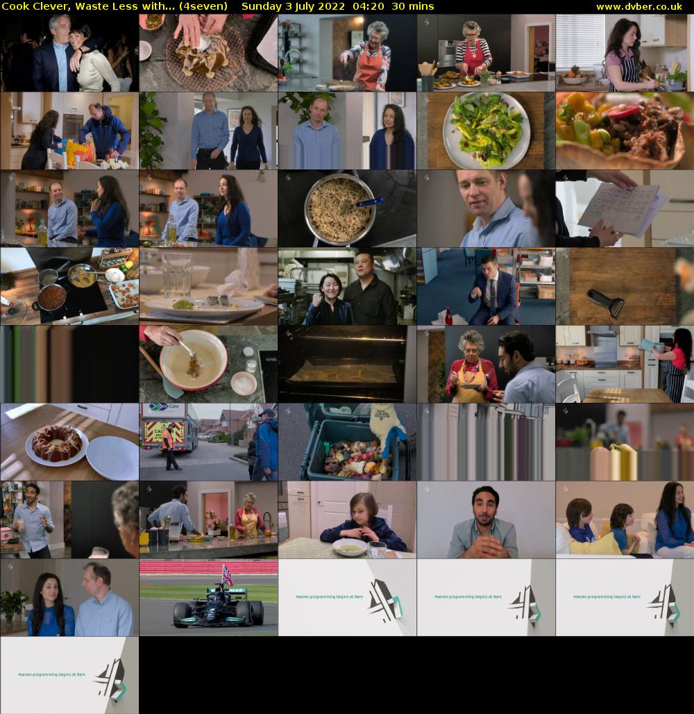 Cook Clever, Waste Less with... (4seven) Sunday 3 July 2022 04:20 - 04:50