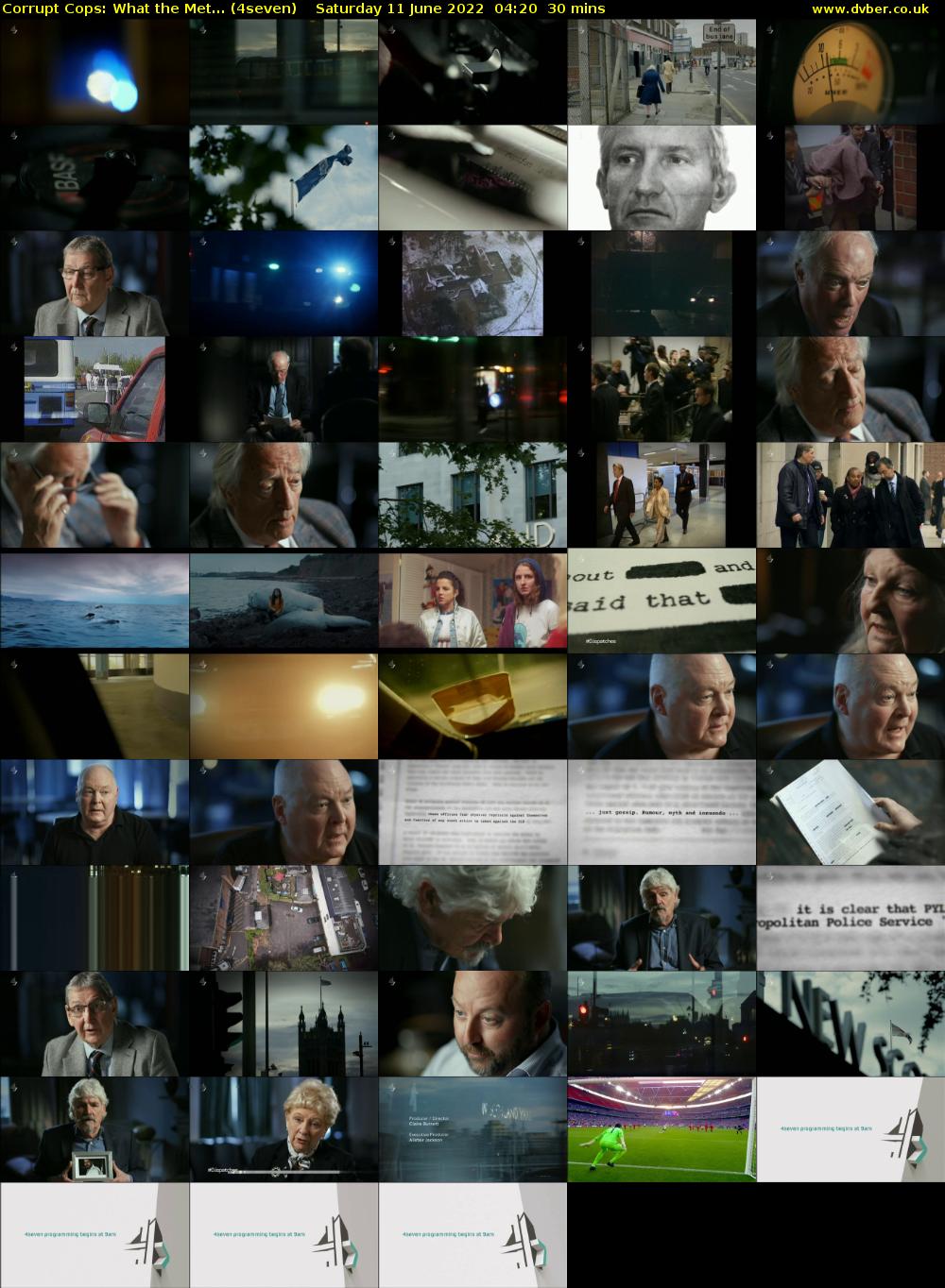 Corrupt Cops: What the Met... (4seven) Saturday 11 June 2022 04:20 - 04:50