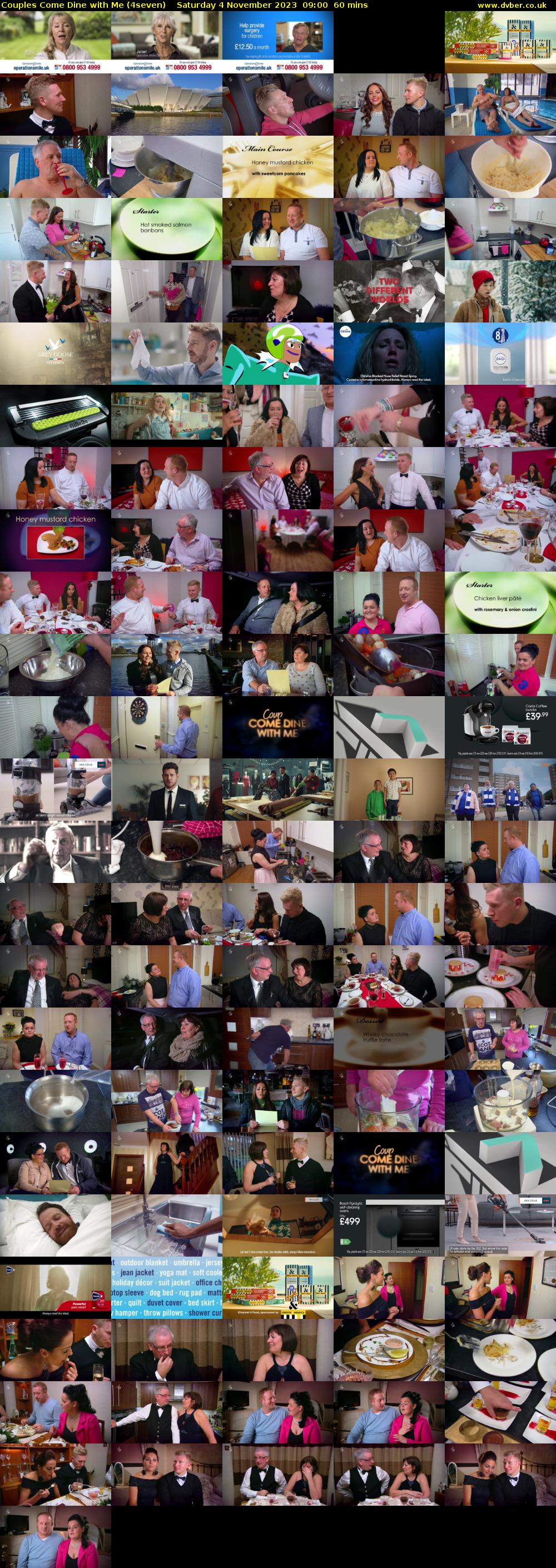 Couples Come Dine with Me (4seven) Saturday 4 November 2023 09:00 - 10:00
