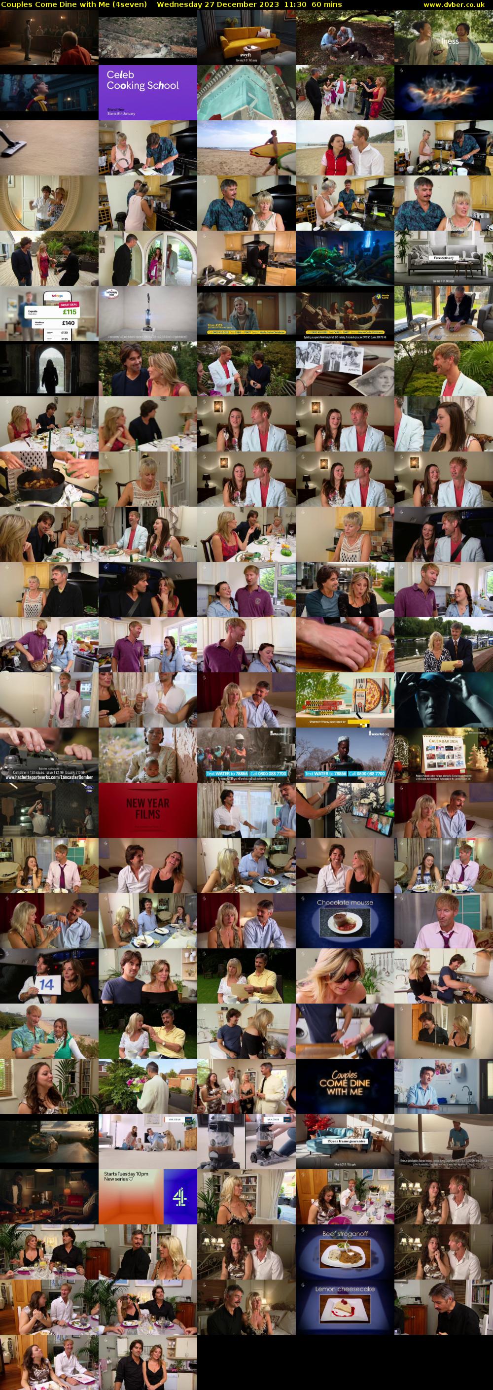 Couples Come Dine with Me (4seven) Wednesday 27 December 2023 11:30 - 12:30