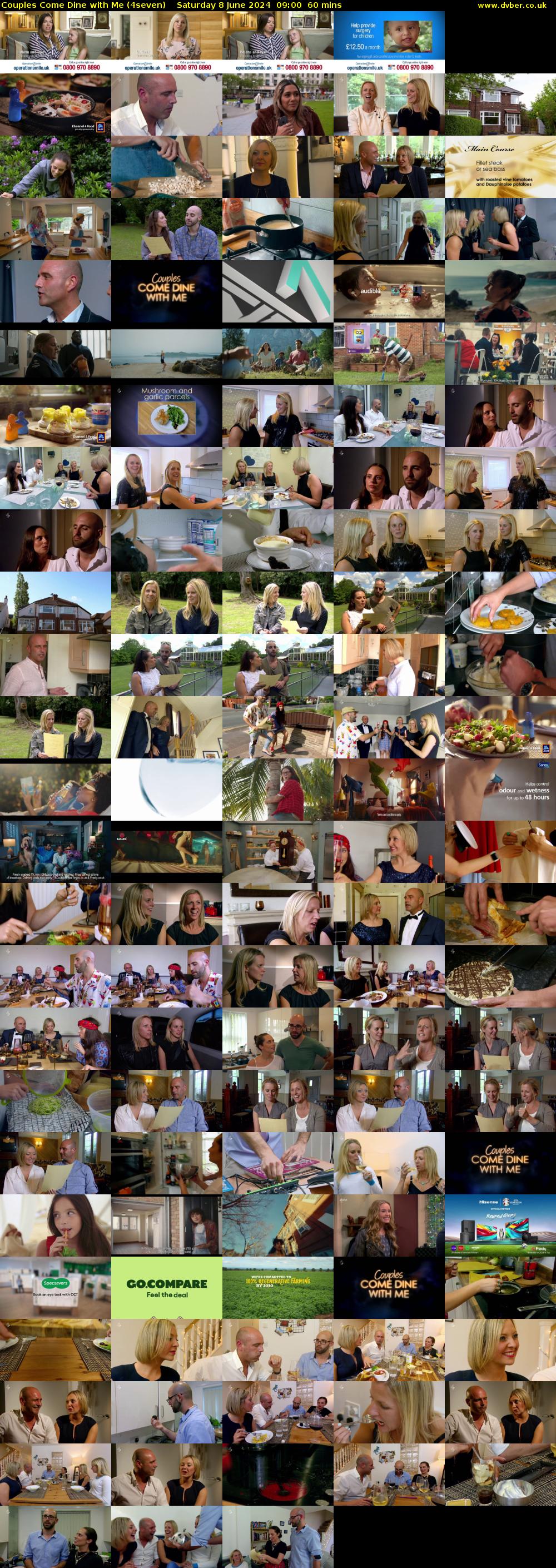 Couples Come Dine with Me (4seven) Saturday 8 June 2024 09:00 - 10:00