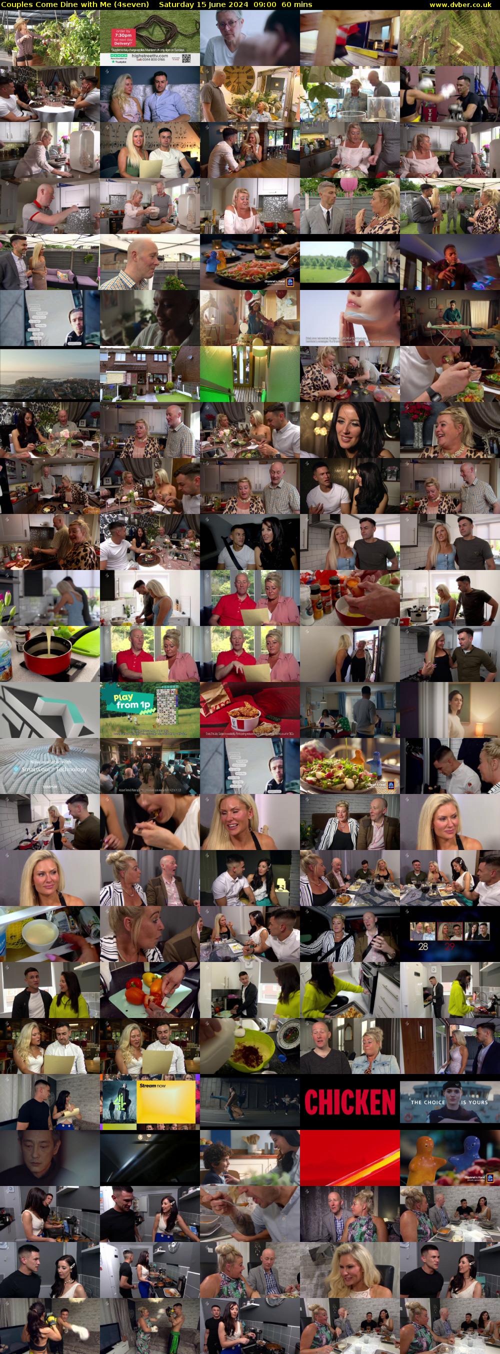 Couples Come Dine with Me (4seven) Saturday 15 June 2024 09:00 - 10:00