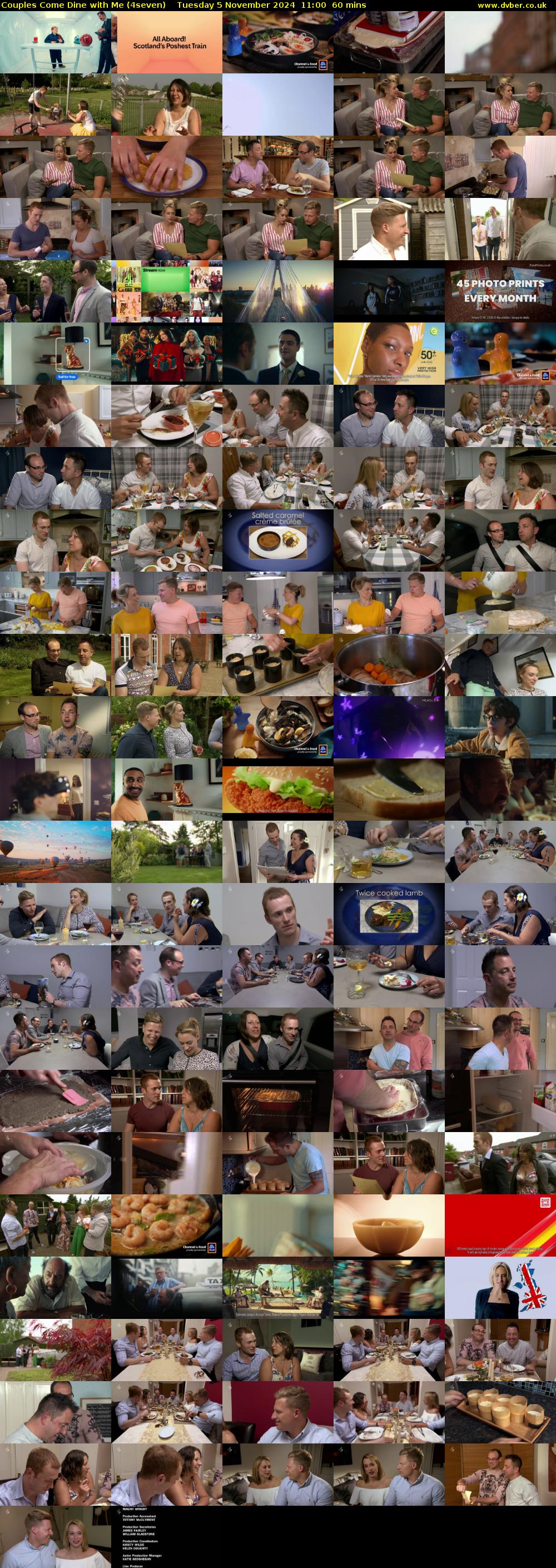 Couples Come Dine with Me (4seven) Tuesday 5 November 2024 11:00 - 12:00