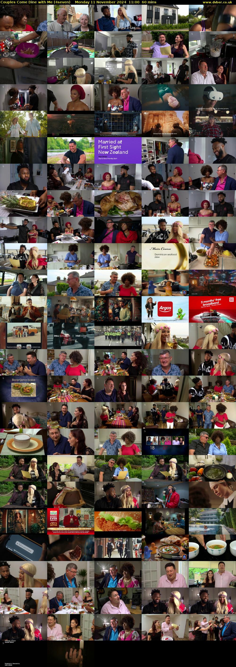 Couples Come Dine with Me (4seven) Monday 11 November 2024 11:00 - 12:00