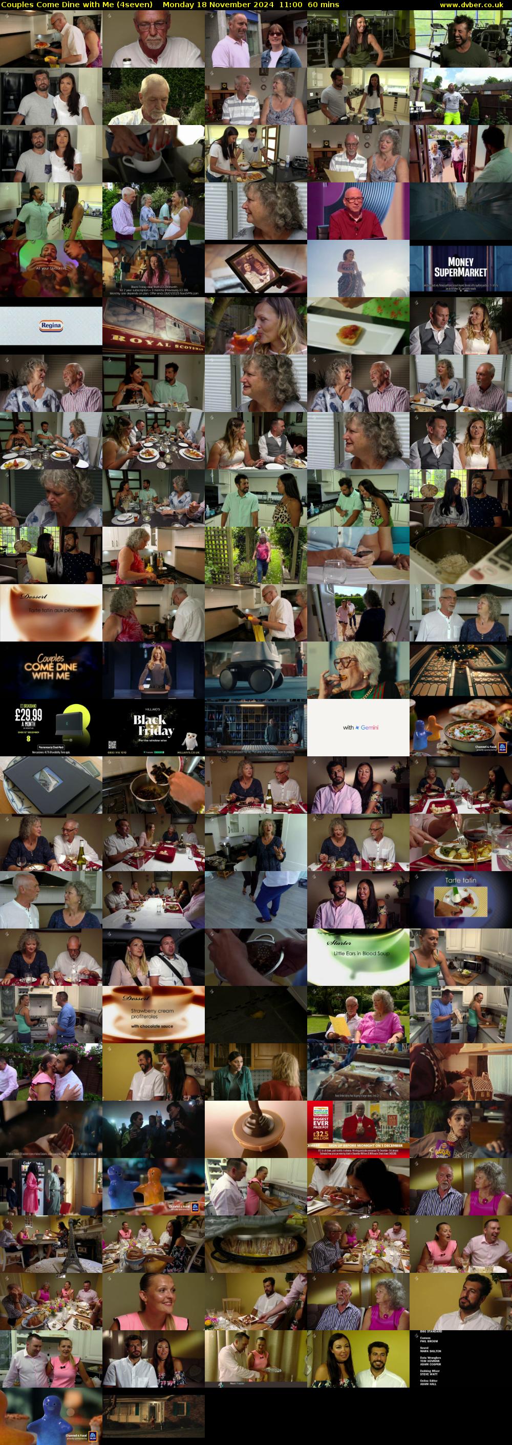 Couples Come Dine with Me (4seven) Monday 18 November 2024 11:00 - 12:00