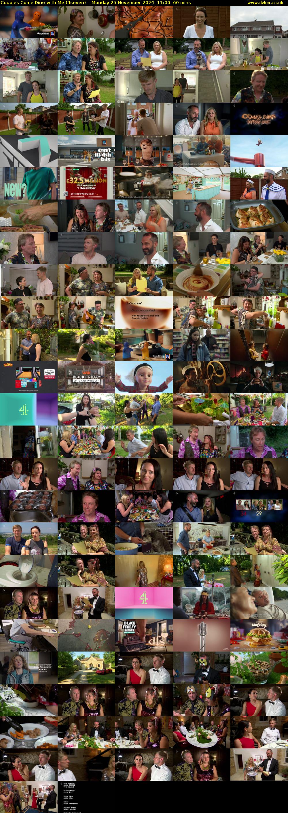 Couples Come Dine with Me (4seven) Monday 25 November 2024 11:00 - 12:00