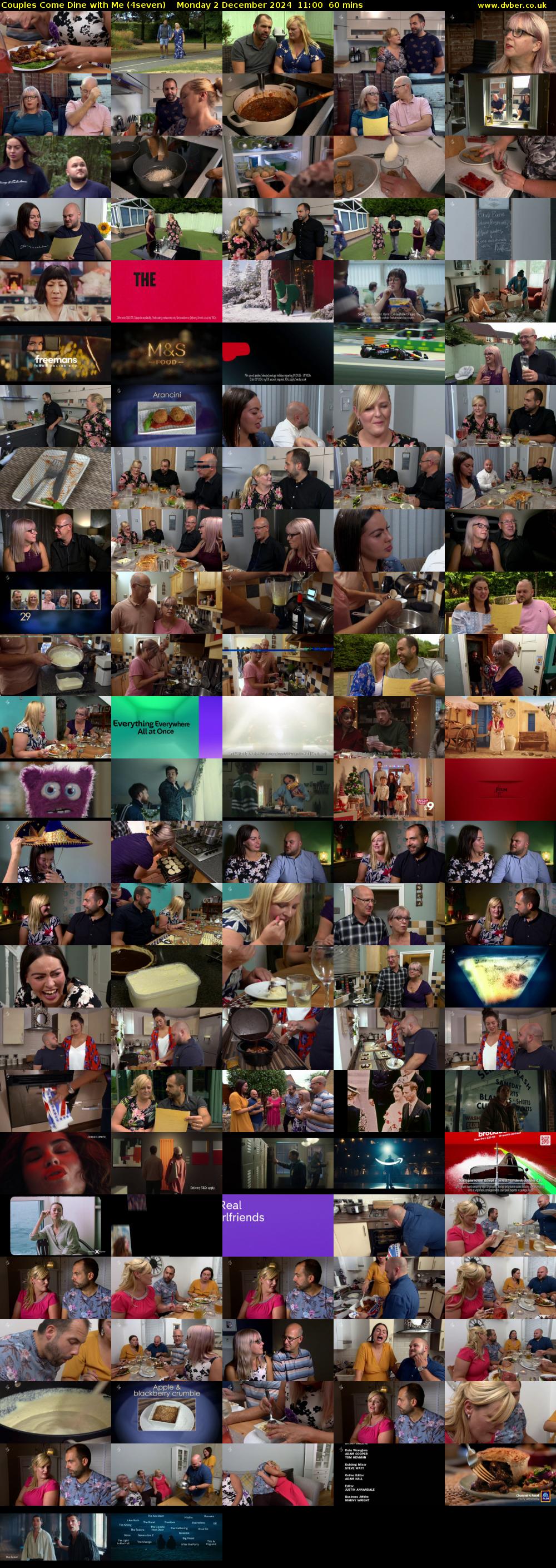 Couples Come Dine with Me (4seven) Monday 2 December 2024 11:00 - 12:00