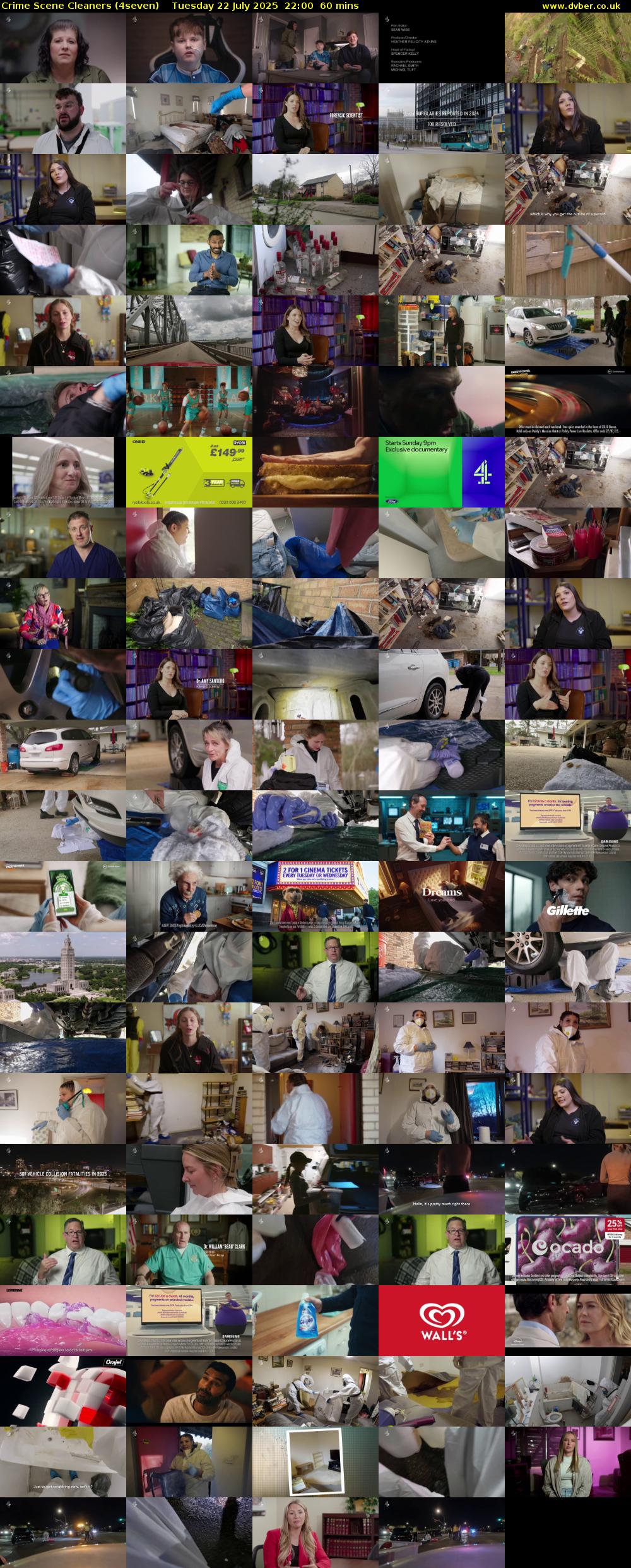 Crime Scene Cleaners (4seven) Tuesday 22 July 2025 22:00 - 23:00
