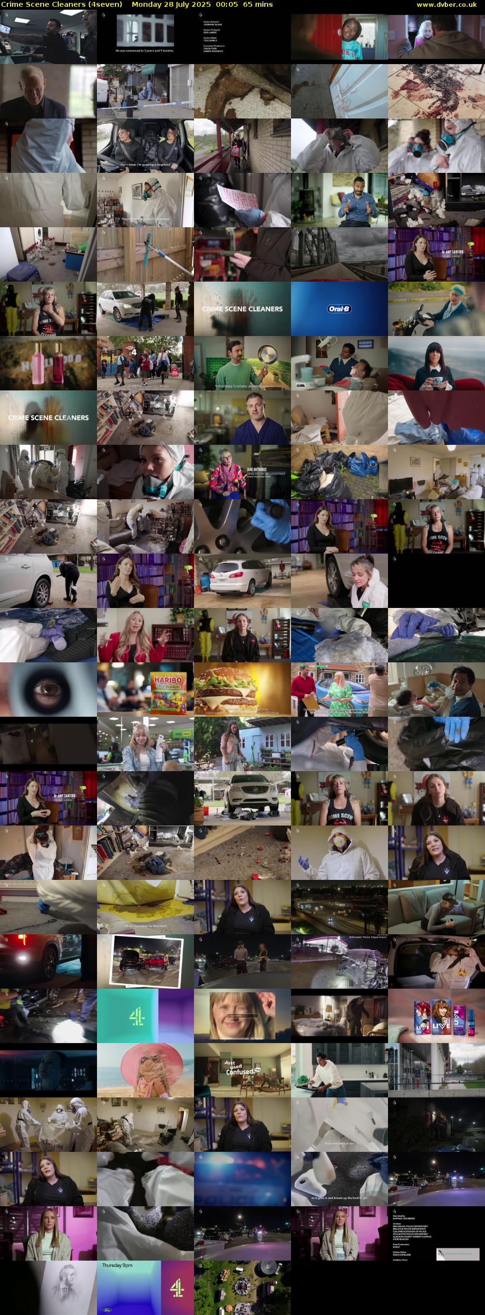 Crime Scene Cleaners (4seven) Monday 28 July 2025 00:05 - 01:10