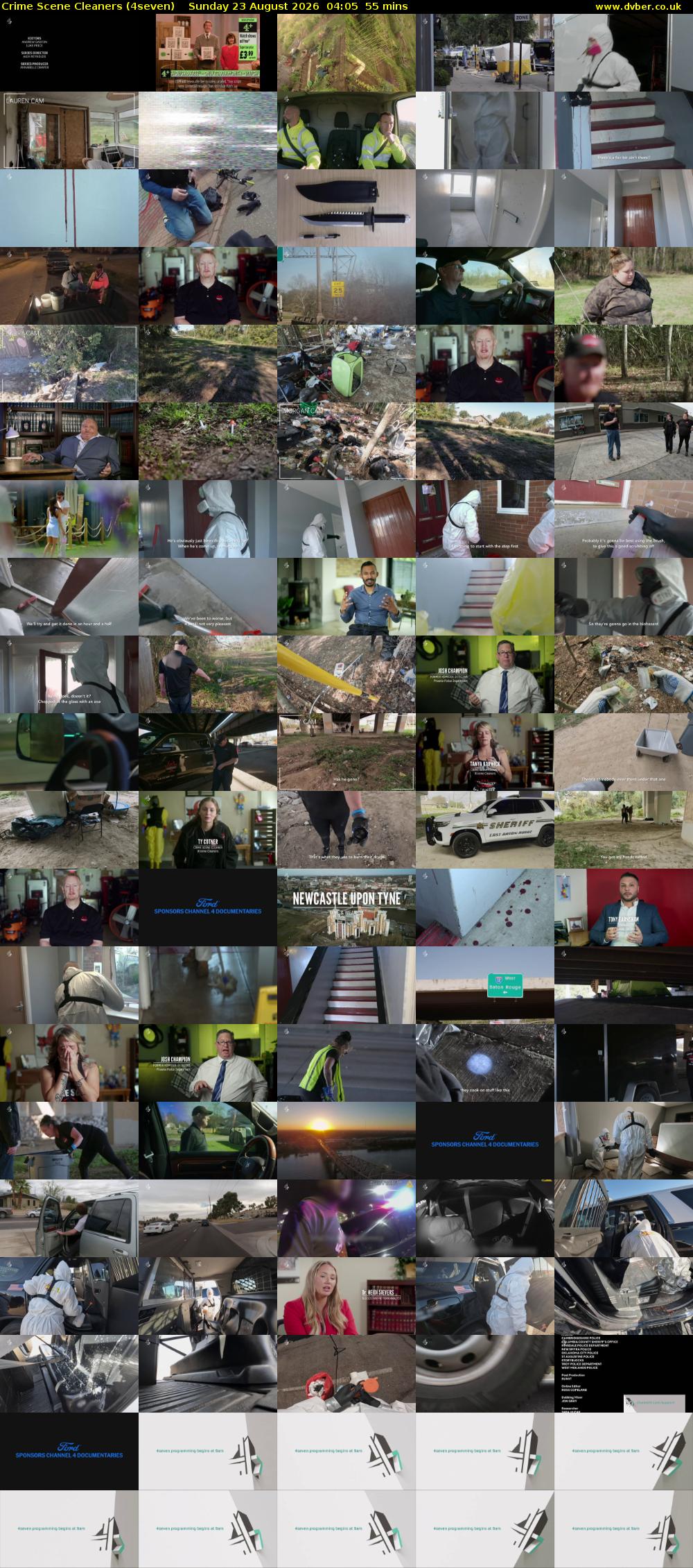 Crime Scene Cleaners (4seven) Sunday 23 August 2026 04:05 - 05:00