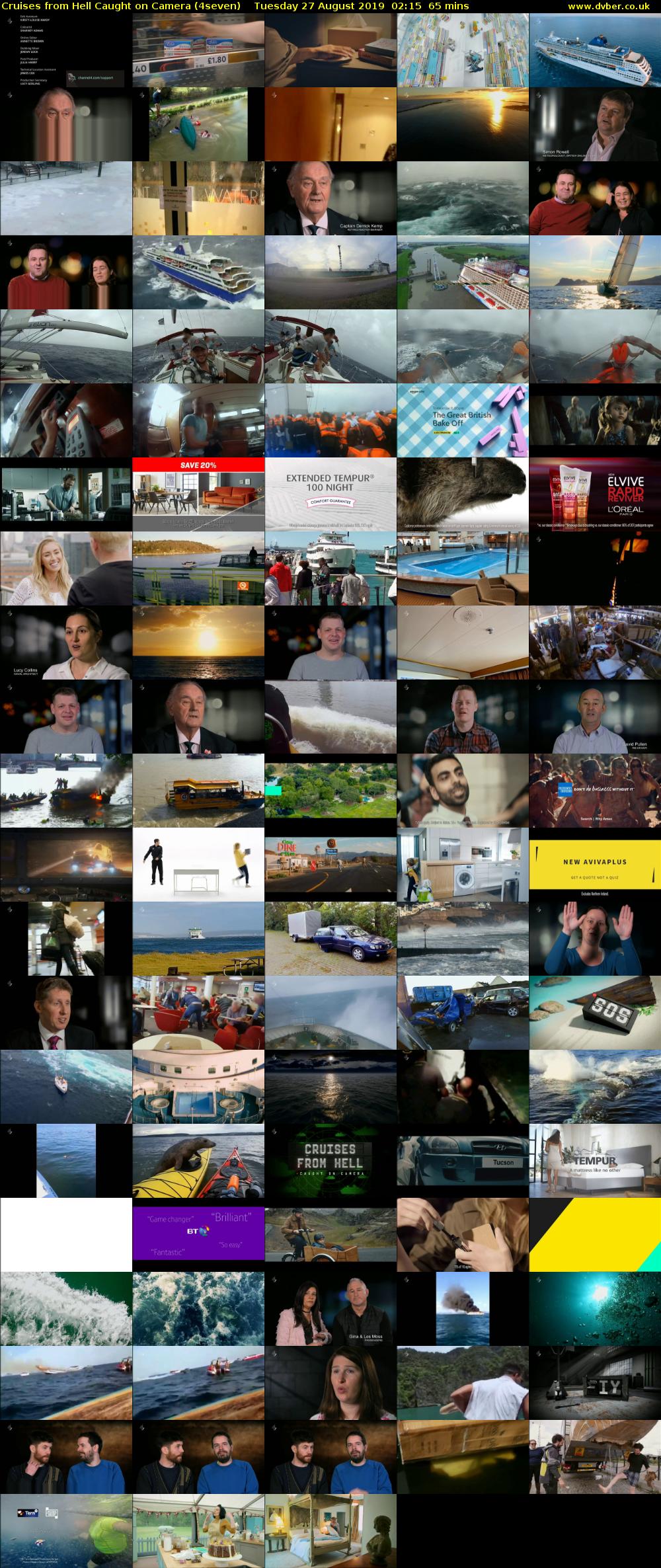 Cruises from Hell Caught on Camera (4seven) Tuesday 27 August 2019 02:15 - 03:20