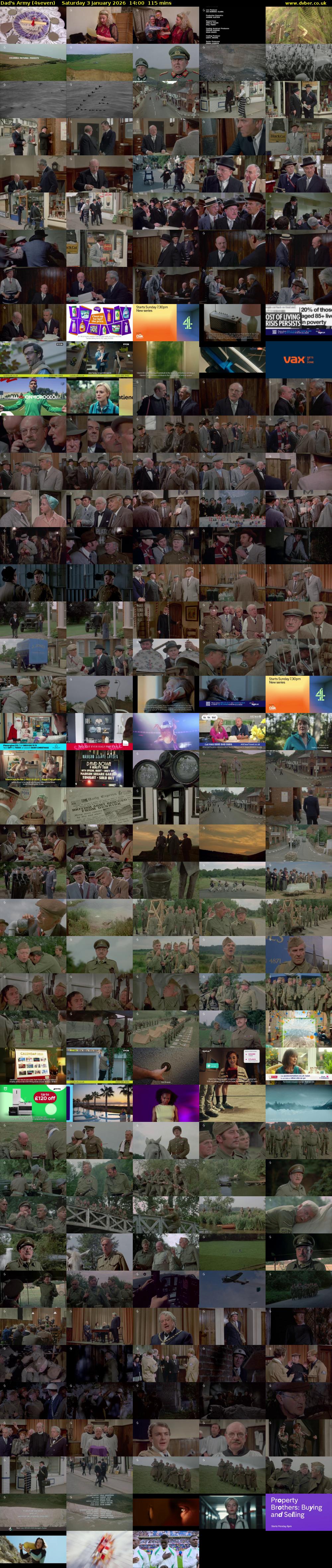 Dad's Army (4seven) Saturday 3 January 2026 14:00 - 15:55