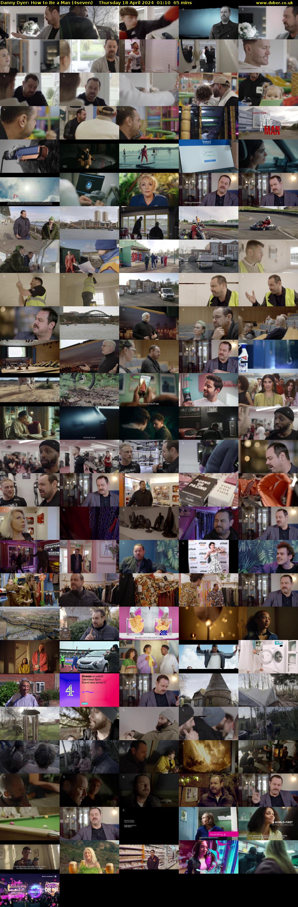 Danny Dyer: How to Be a Man (4seven) Thursday 18 April 2024 01:10 - 02:15