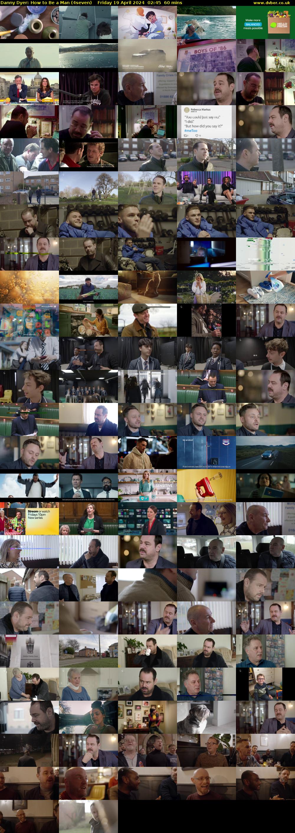 Danny Dyer: How to Be a Man (4seven) Friday 19 April 2024 02:45 - 03:45