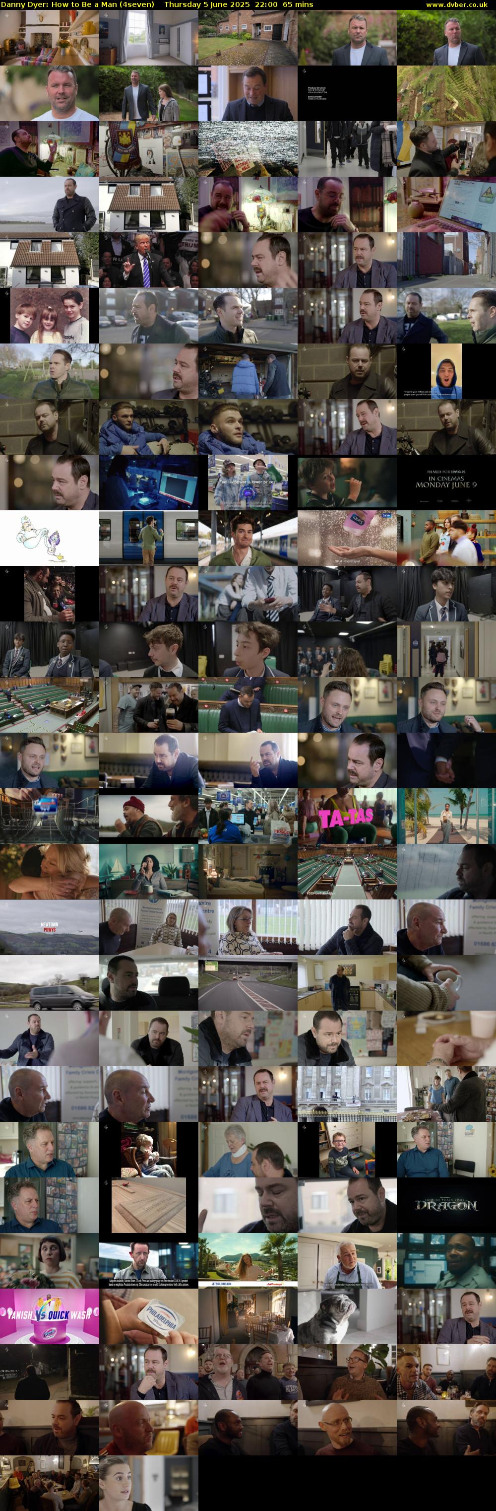 Danny Dyer: How to Be a Man (4seven) Thursday 5 June 2025 22:00 - 23:05