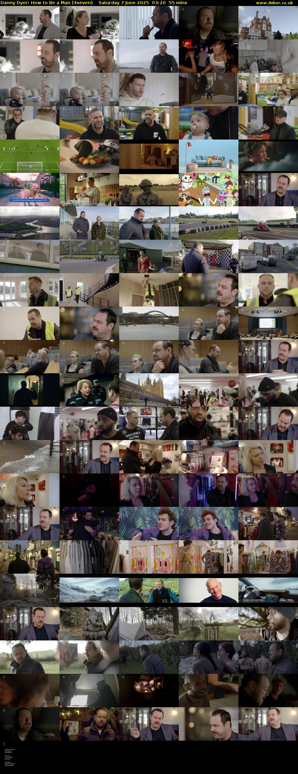 Danny Dyer: How to Be a Man (4seven) Saturday 7 June 2025 03:20 - 04:15