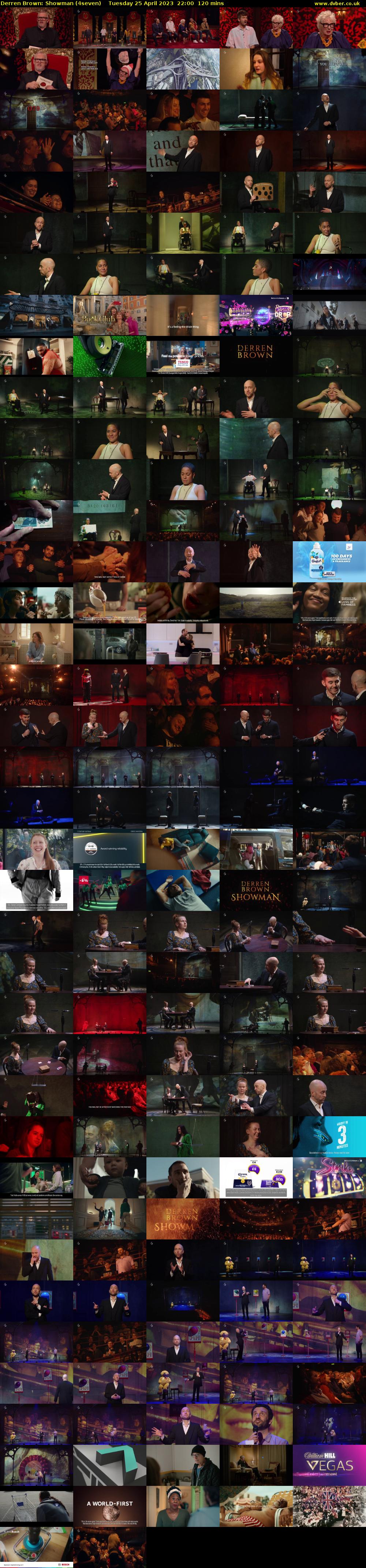 Derren Brown: Showman (4seven) Tuesday 25 April 2023 22:00 - 00:00