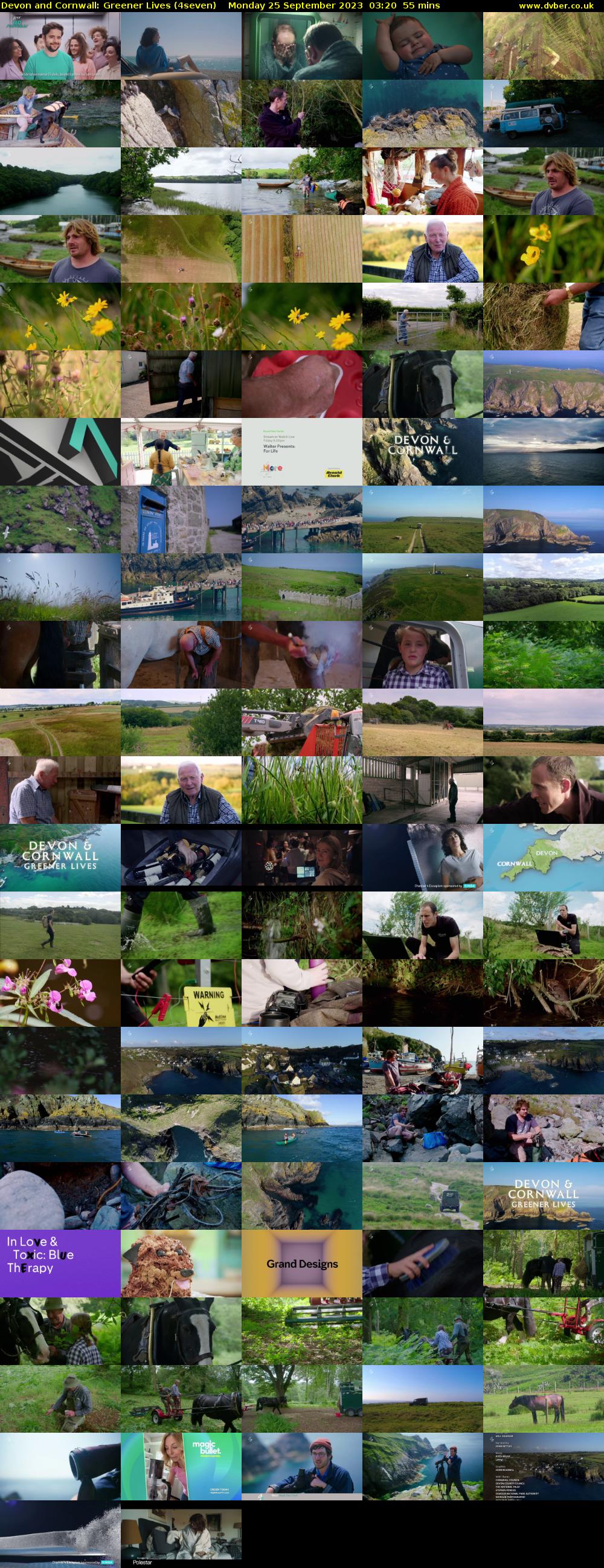 Devon and Cornwall: Greener Lives (4seven) Monday 25 September 2023 03:20 - 04:15