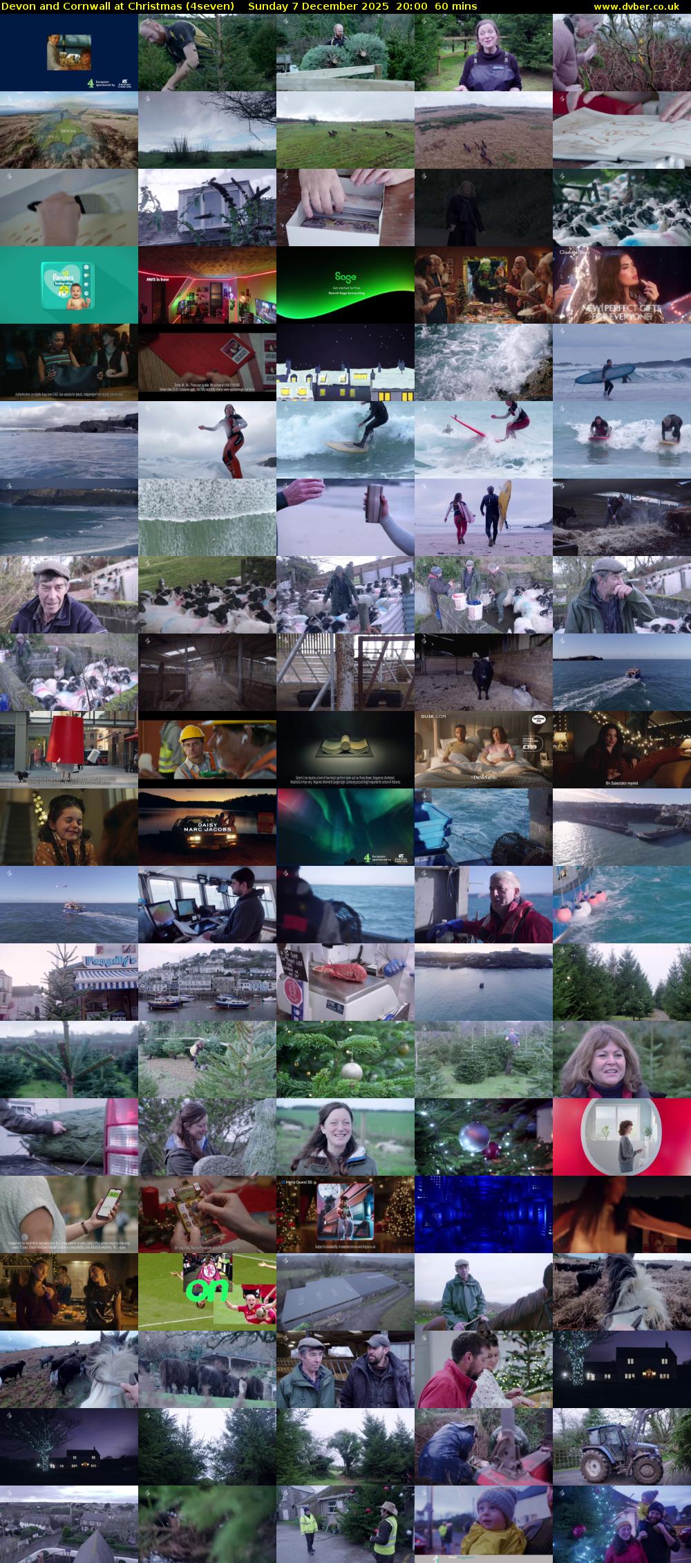 Devon and Cornwall at Christmas (4seven) Sunday 7 December 2025 20:00 - 21:00