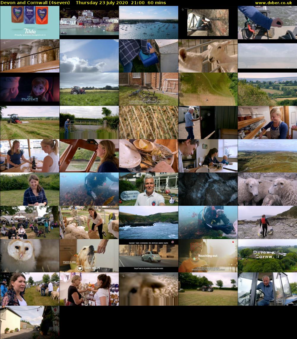 Devon and Cornwall (4seven) Thursday 23 July 2020 21:00 - 22:00