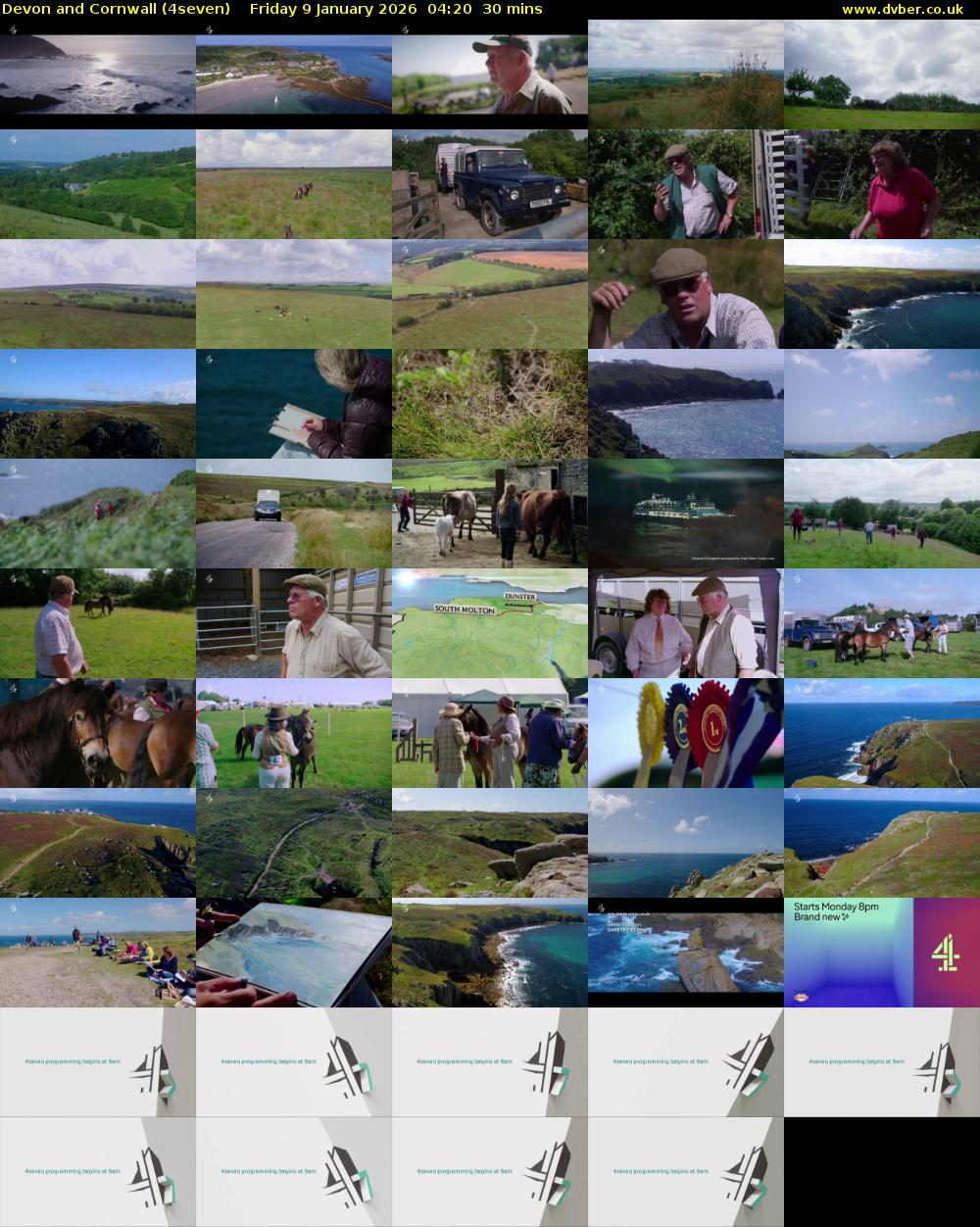 Devon and Cornwall (4seven) Friday 9 January 2026 04:20 - 04:50