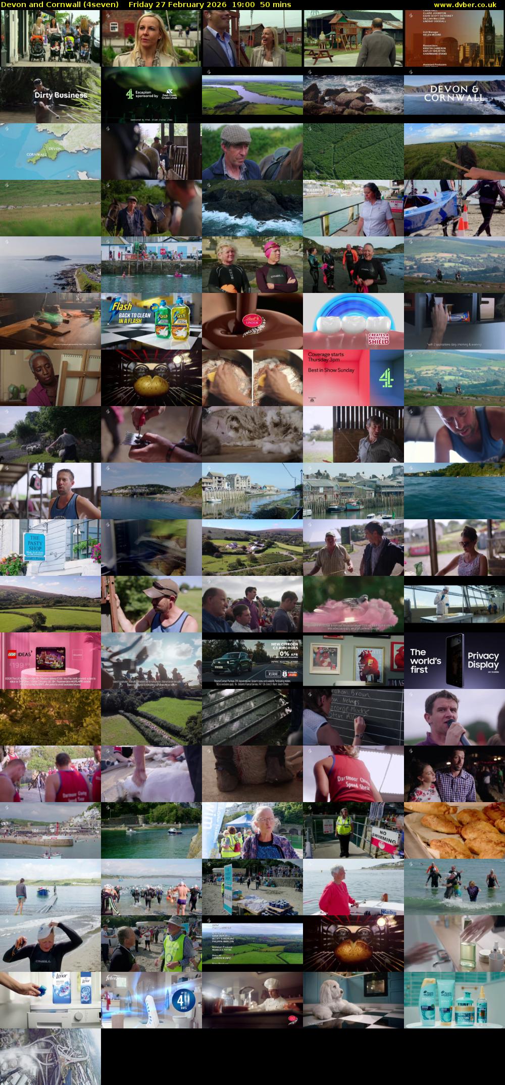Devon and Cornwall (4seven) Friday 27 February 2026 19:00 - 19:50