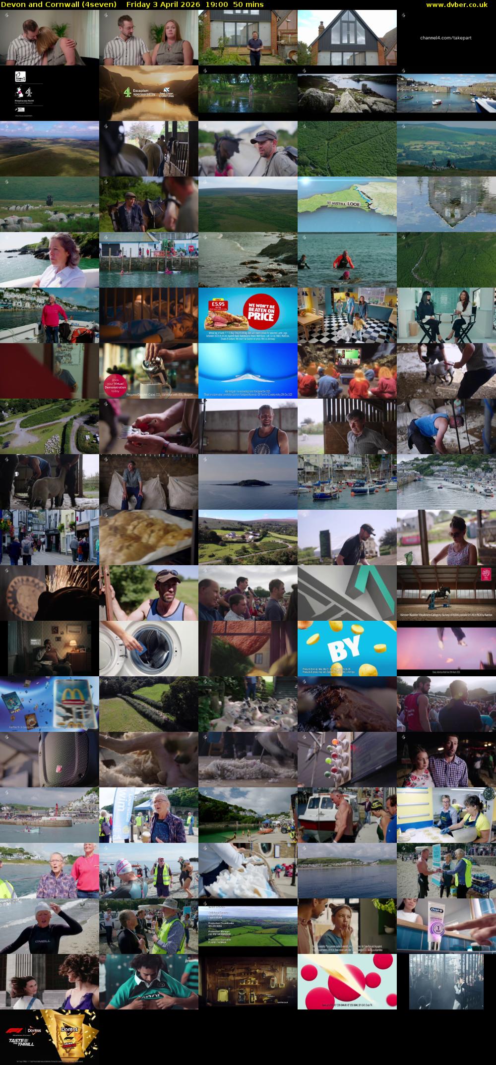 Devon and Cornwall (4seven) Friday 3 April 2026 19:00 - 19:50