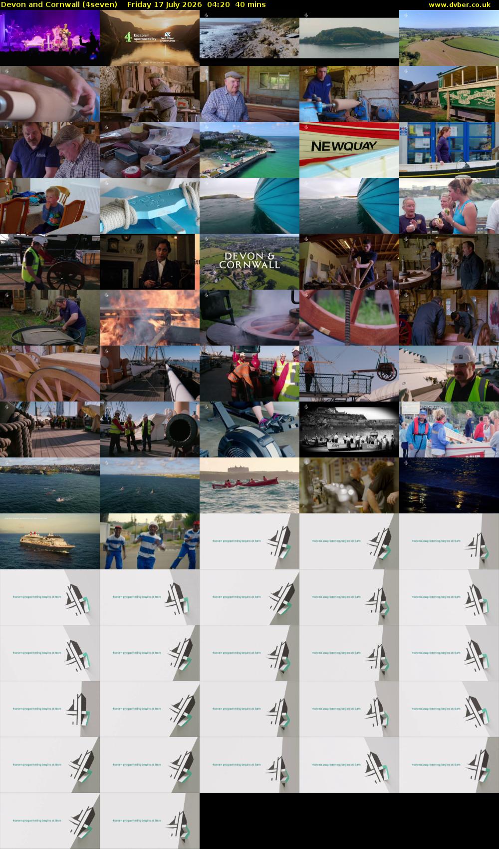 Devon and Cornwall (4seven) Friday 17 July 2026 04:20 - 05:00