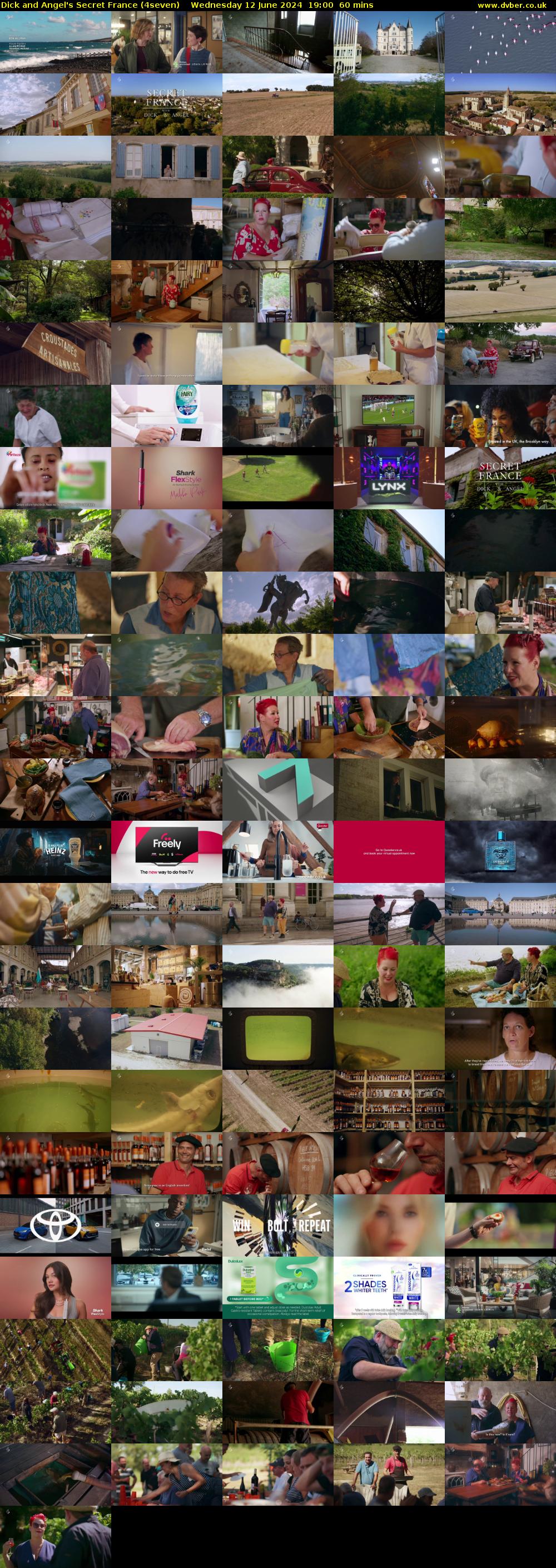 Dick and Angel's Secret France (4seven) Wednesday 12 June 2024 19:00 - 20:00