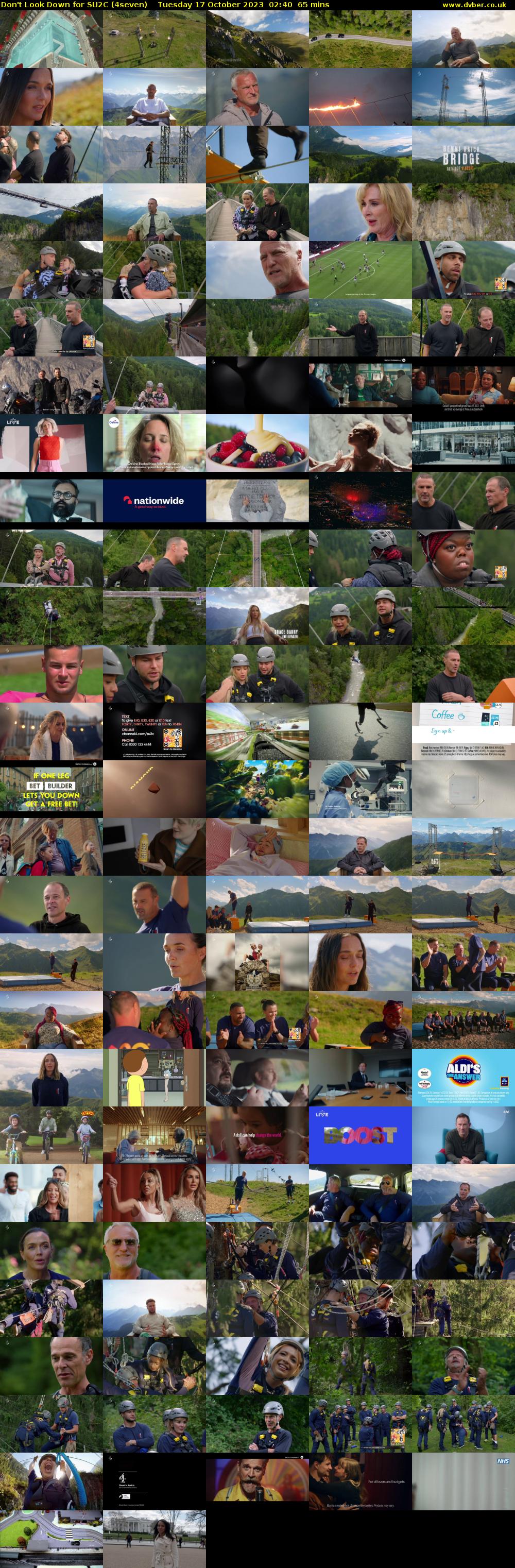 Don't Look Down for SU2C (4seven) Tuesday 17 October 2023 02:40 - 03:45