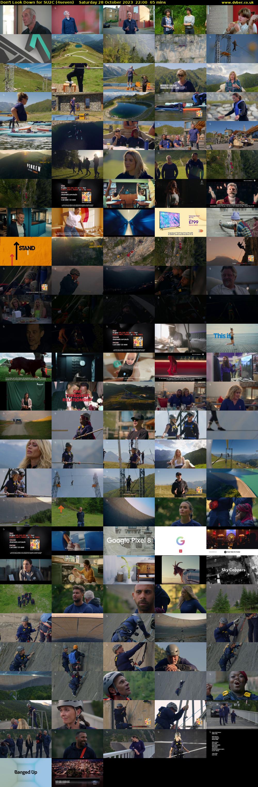 Don't Look Down for SU2C (4seven) Saturday 28 October 2023 22:00 - 23:05