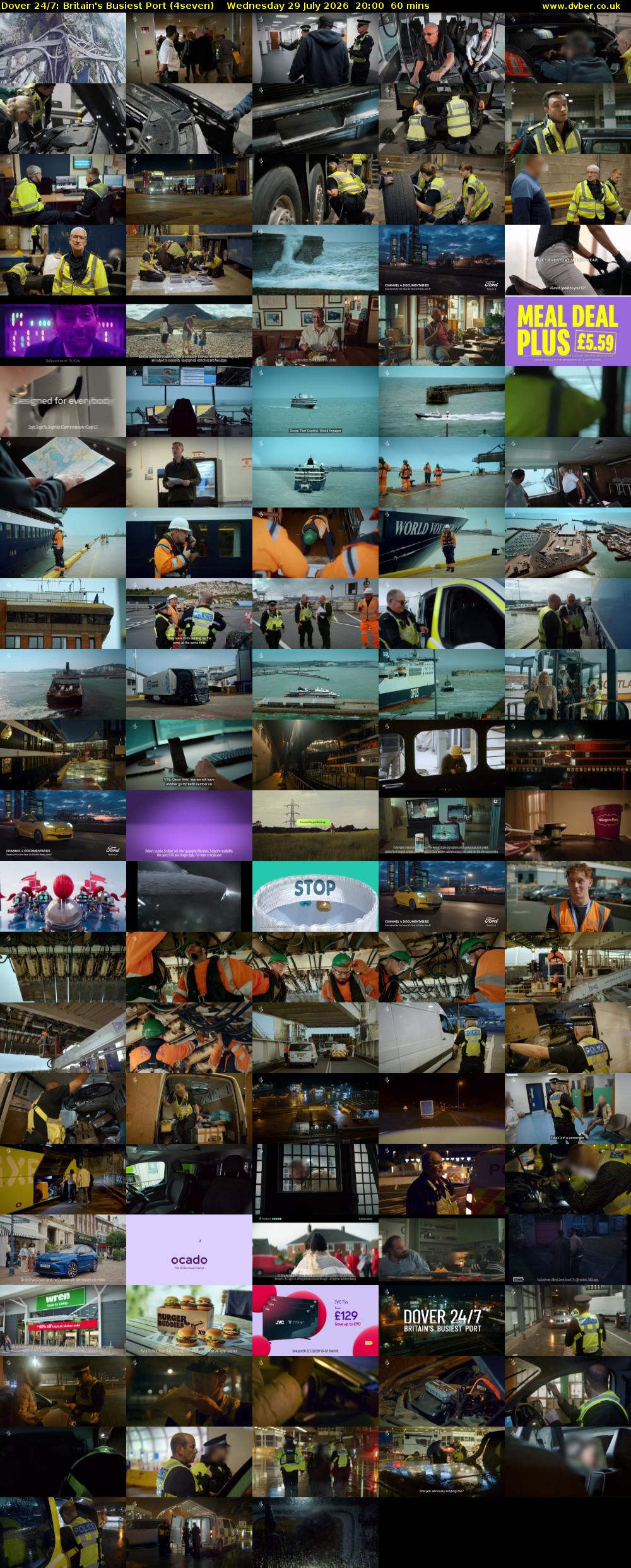 Dover 24/7: Britain's Busiest Port (4seven) Wednesday 29 July 2026 20:00 - 21:00
