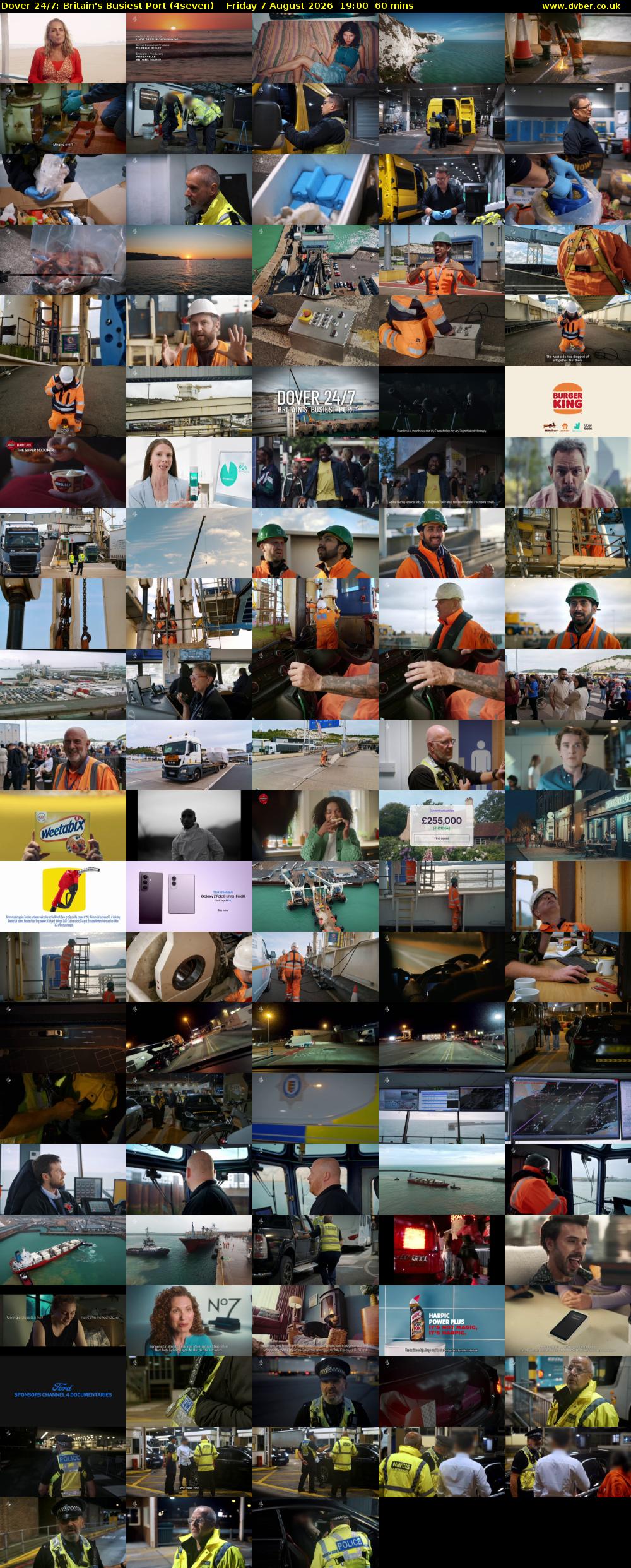 Dover 24/7: Britain's Busiest Port (4seven) Friday 7 August 2026 19:00 - 20:00
