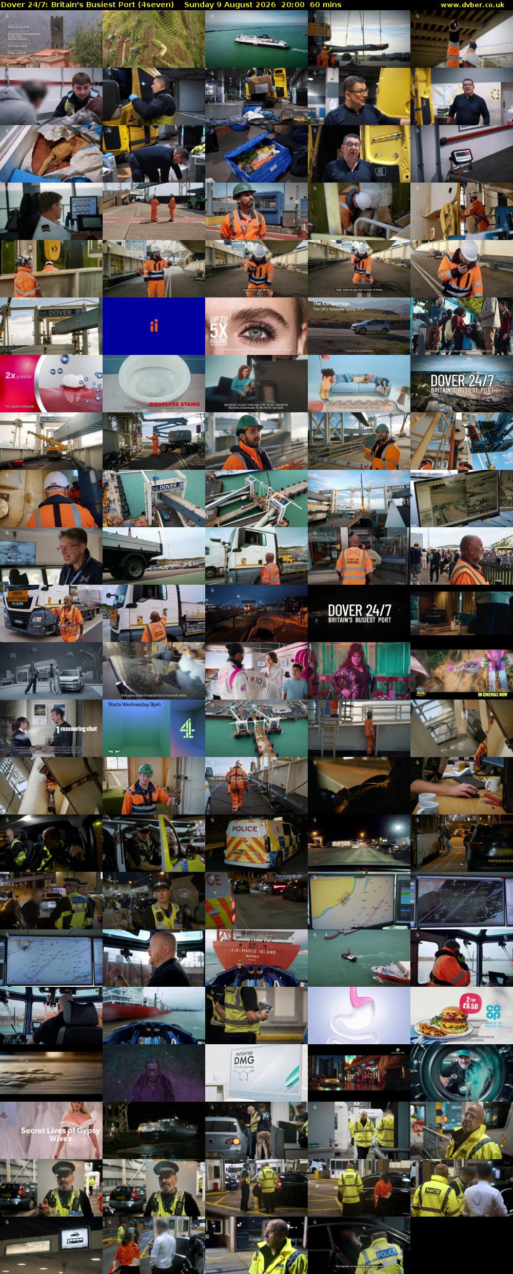 Dover 24/7: Britain's Busiest Port (4seven) Sunday 9 August 2026 20:00 - 21:00