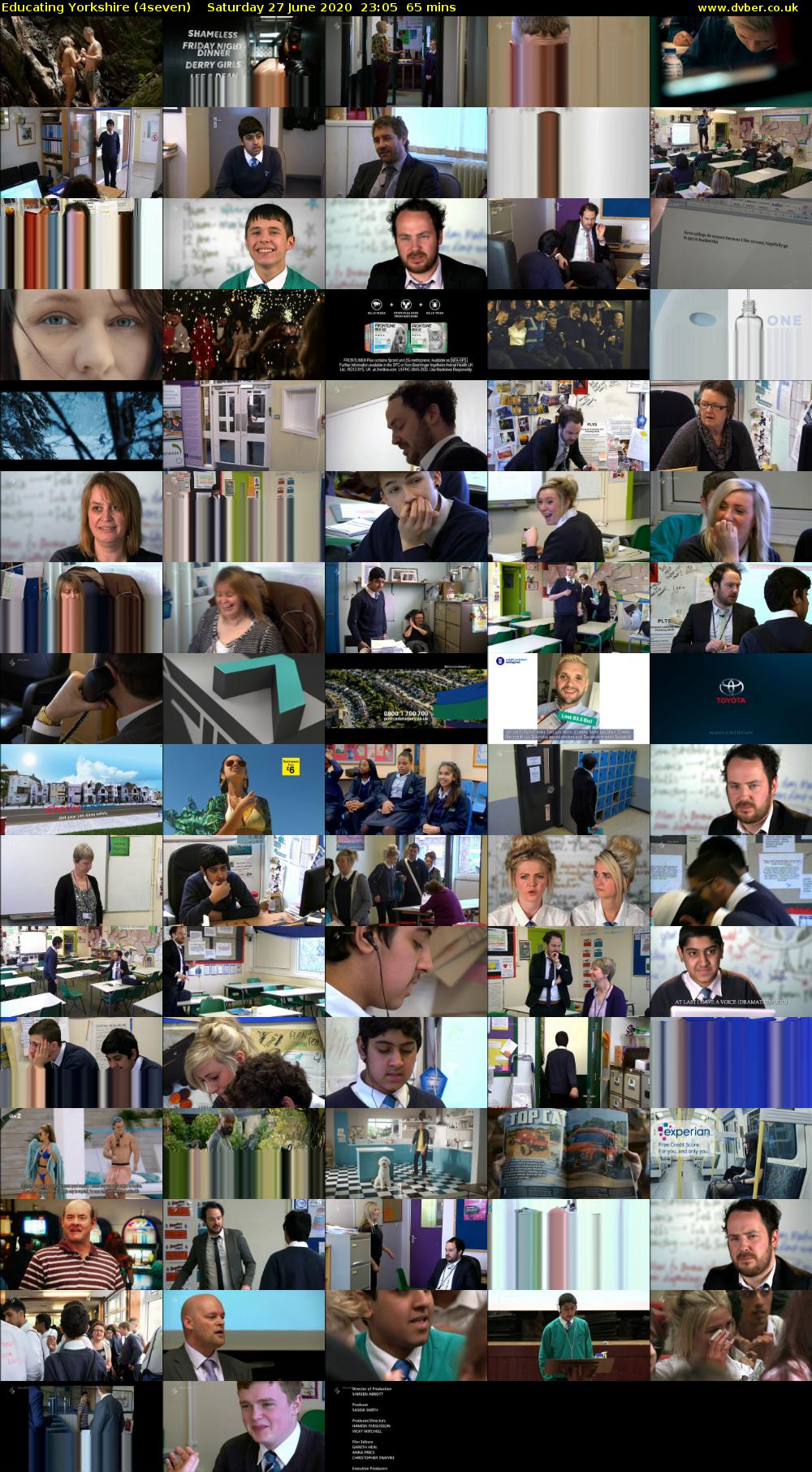 Educating Yorkshire (4seven) Saturday 27 June 2020 23:05 - 00:10