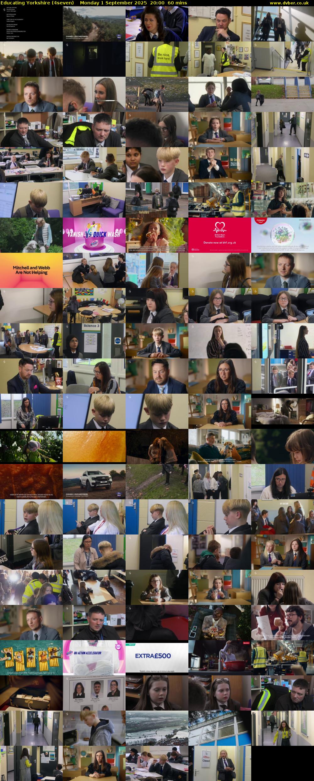 Educating Yorkshire (4seven) Monday 1 September 2025 20:00 - 21:00