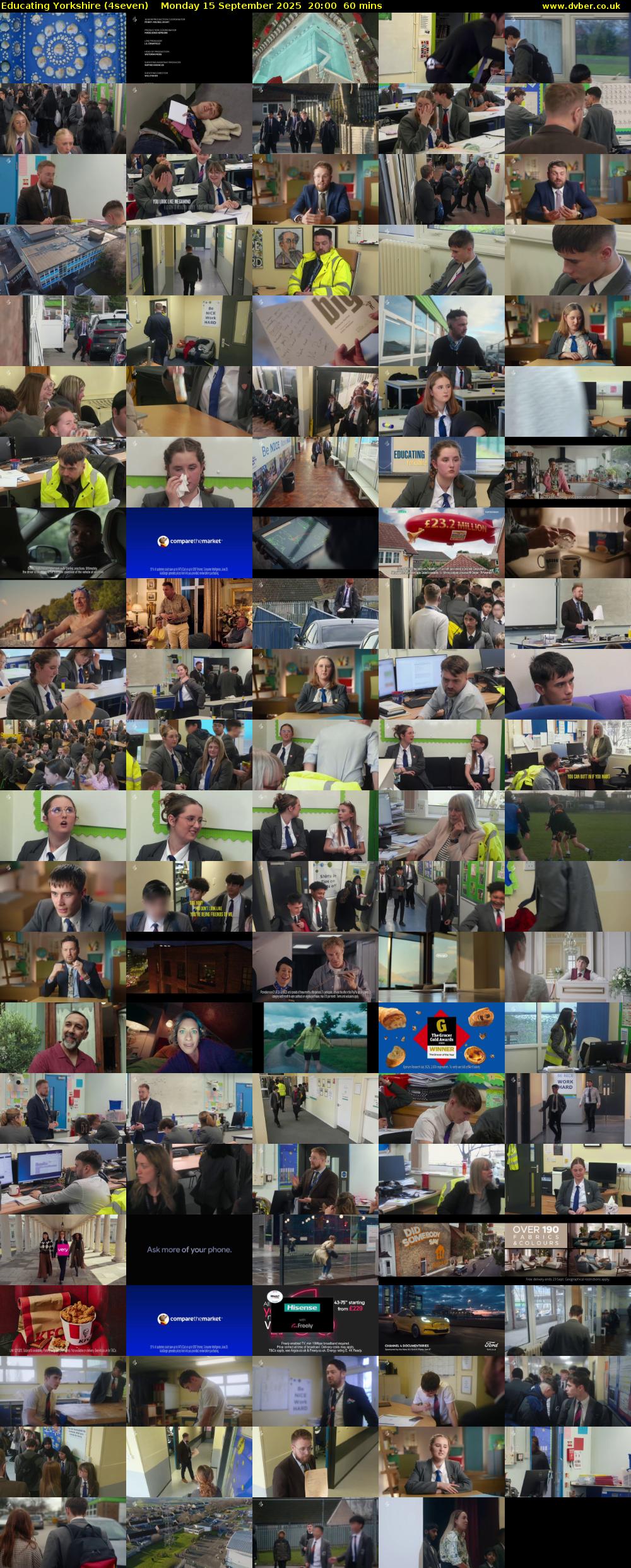 Educating Yorkshire (4seven) Monday 15 September 2025 20:00 - 21:00