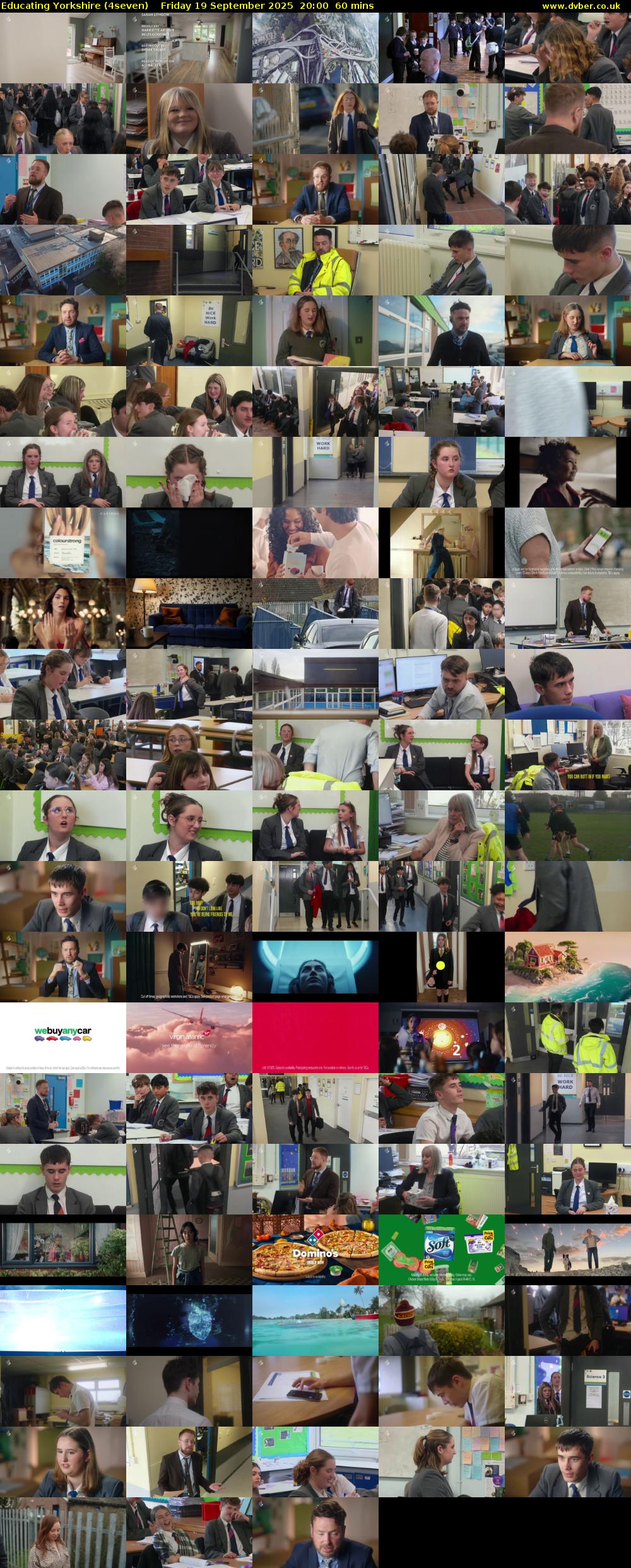 Educating Yorkshire (4seven) Friday 19 September 2025 20:00 - 21:00