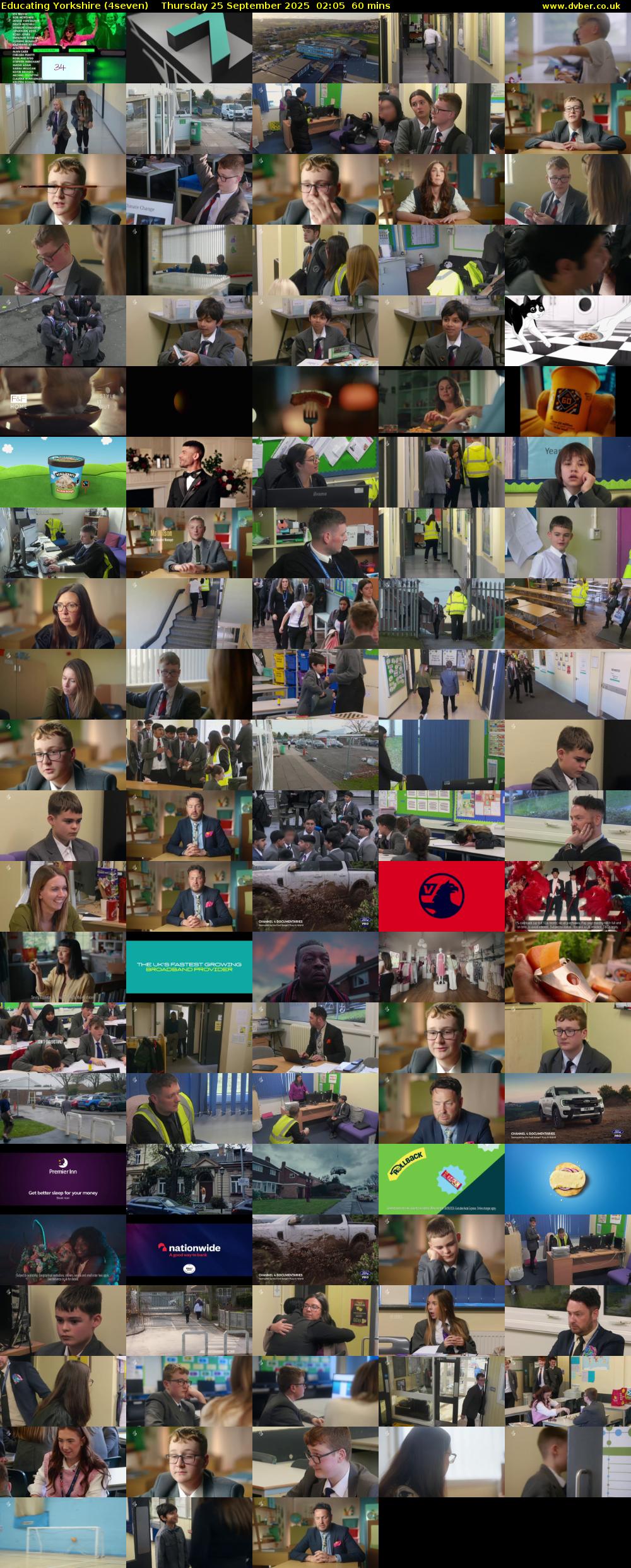 Educating Yorkshire (4seven) Thursday 25 September 2025 02:05 - 03:05