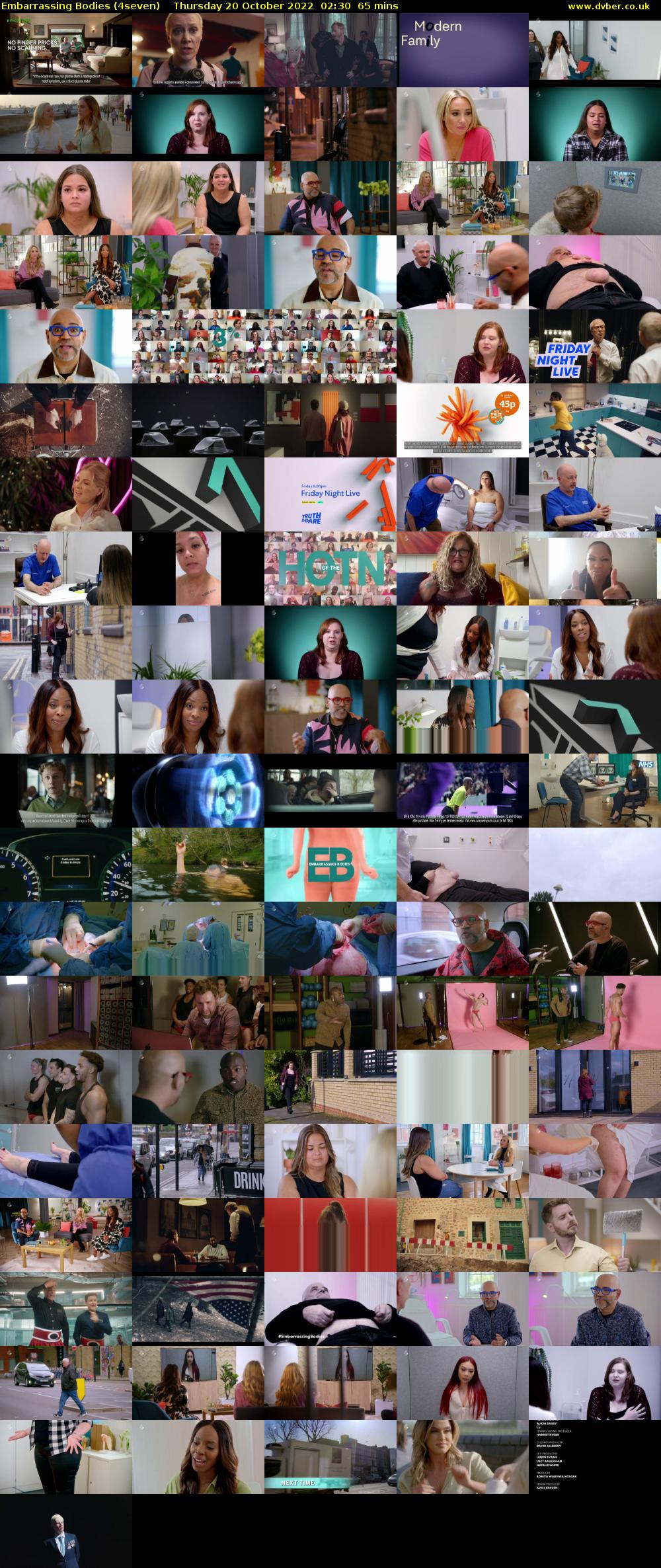 Embarrassing Bodies (4seven) Thursday 20 October 2022 02:30 - 03:35