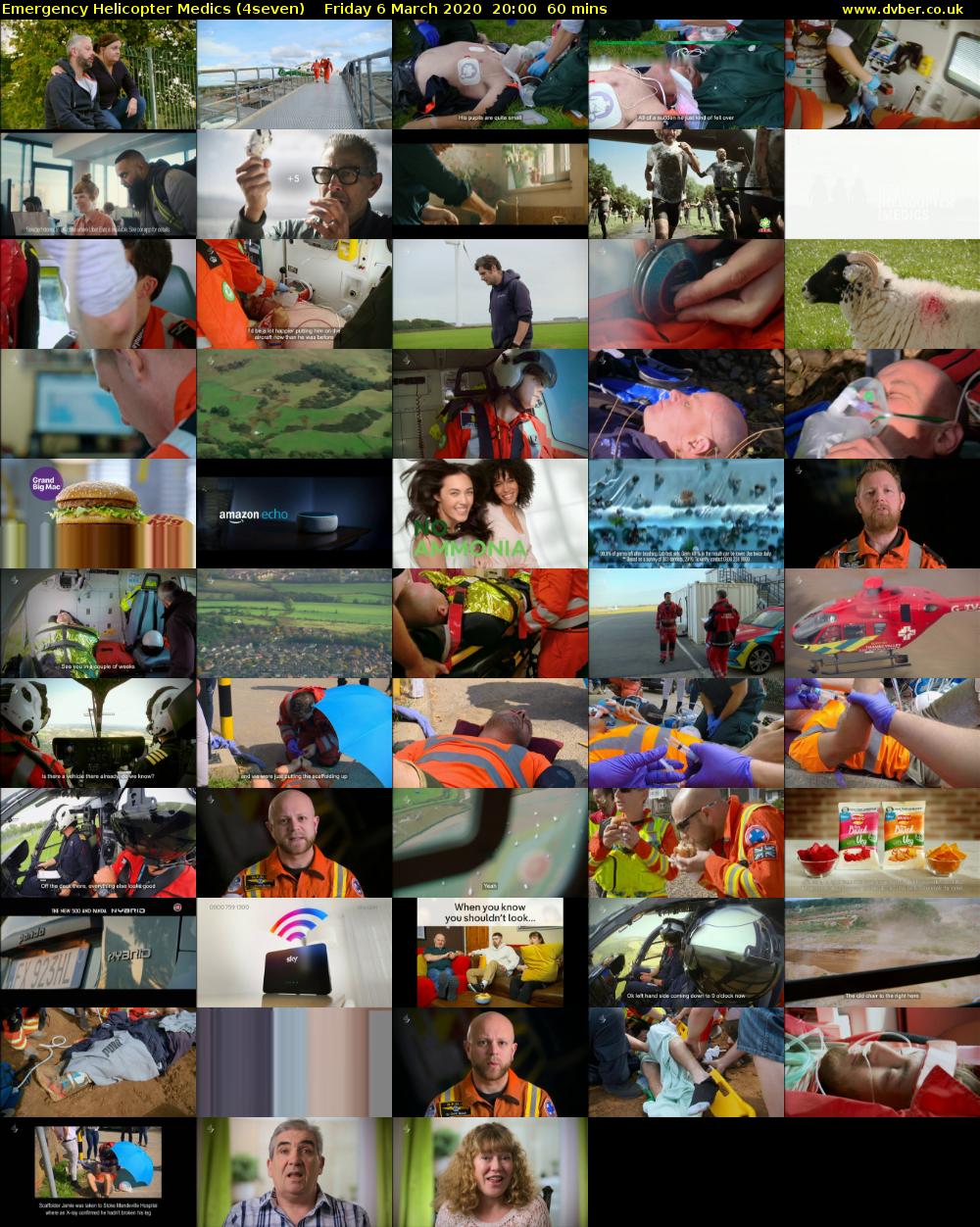 Emergency Helicopter Medics (4seven) Friday 6 March 2020 20:00 - 21:00