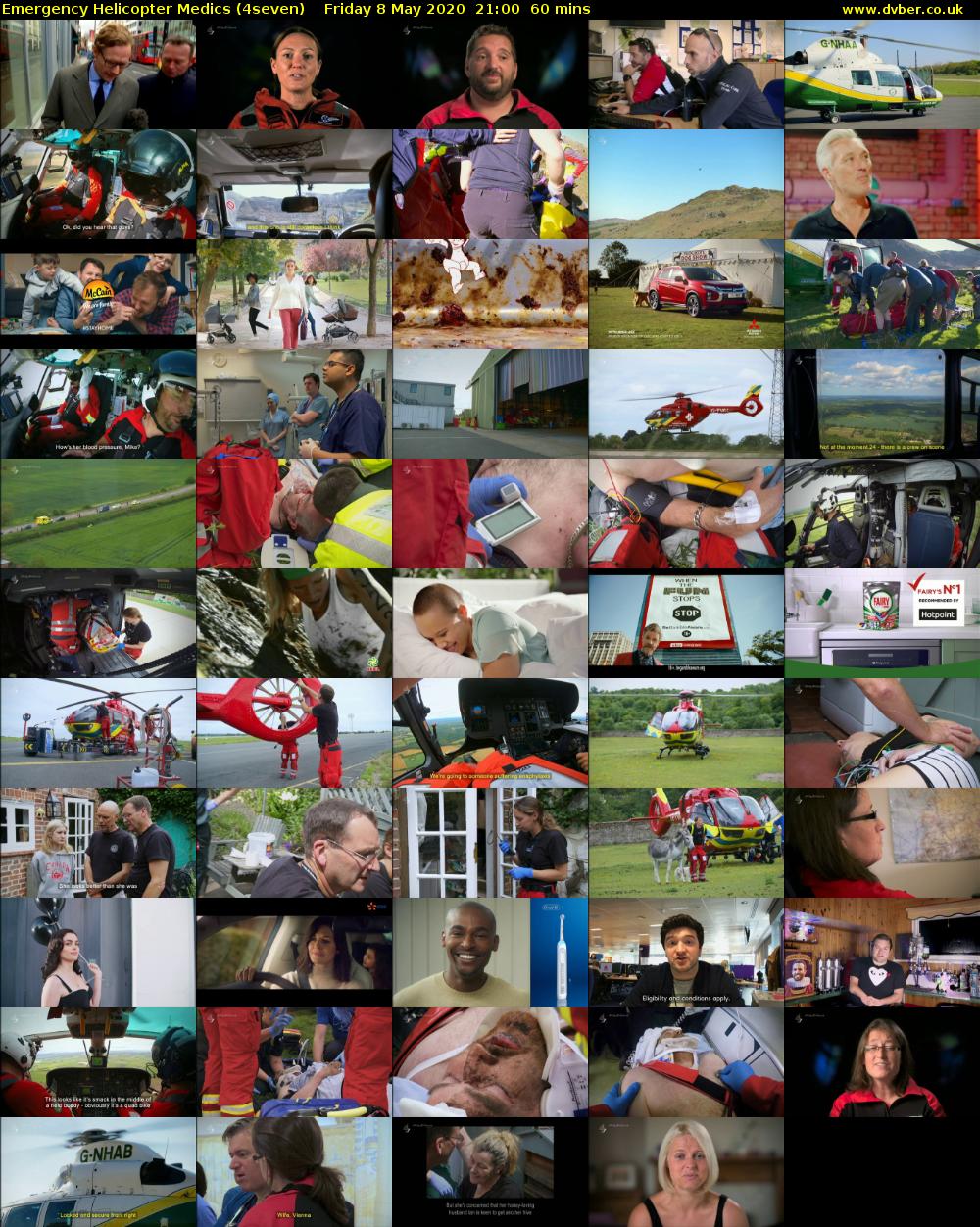 Emergency Helicopter Medics (4seven) Friday 8 May 2020 21:00 - 22:00
