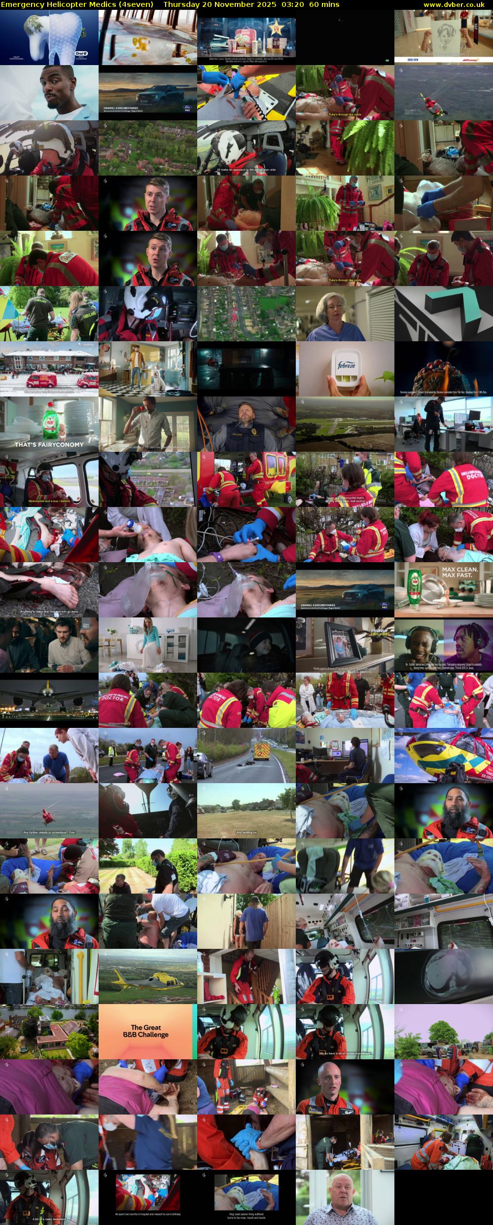 Emergency Helicopter Medics (4seven) Thursday 20 November 2025 03:20 - 04:20