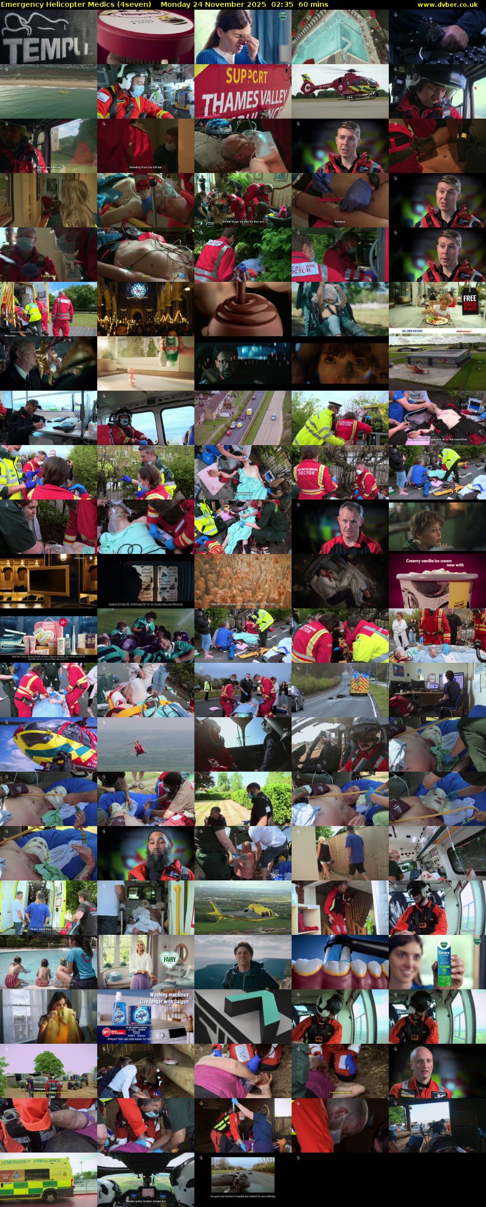 Emergency Helicopter Medics (4seven) Monday 24 November 2025 02:35 - 03:35