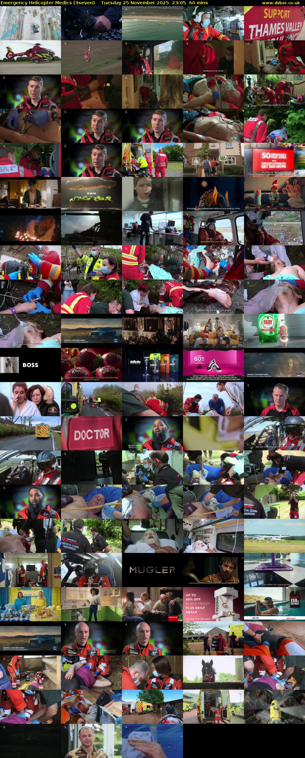 Emergency Helicopter Medics (4seven) Tuesday 25 November 2025 23:05 - 00:05