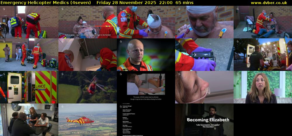 Emergency Helicopter Medics (4seven) Friday 28 November 2025 22:00 - 23:05