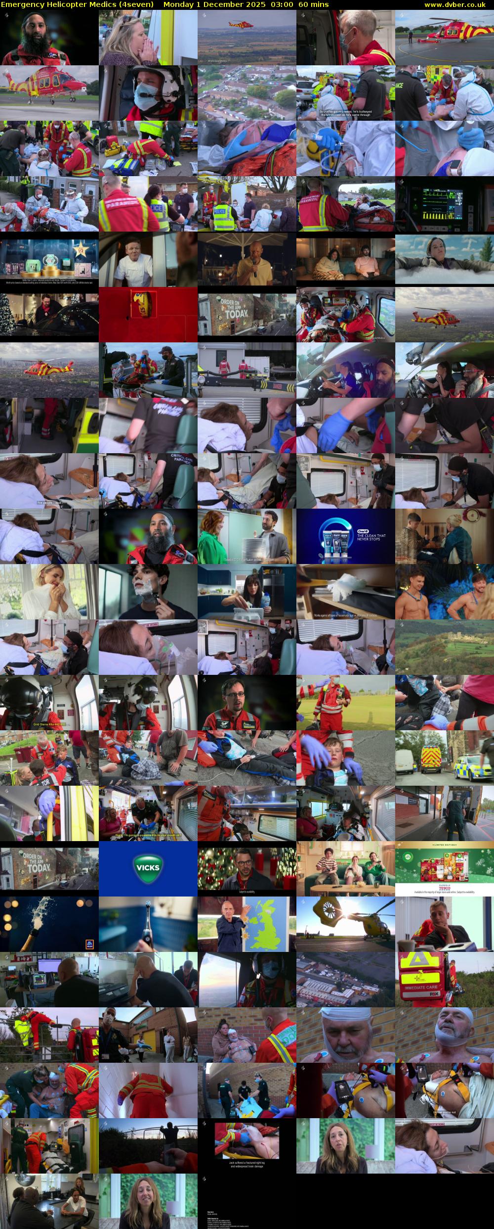 Emergency Helicopter Medics (4seven) Monday 1 December 2025 03:00 - 04:00