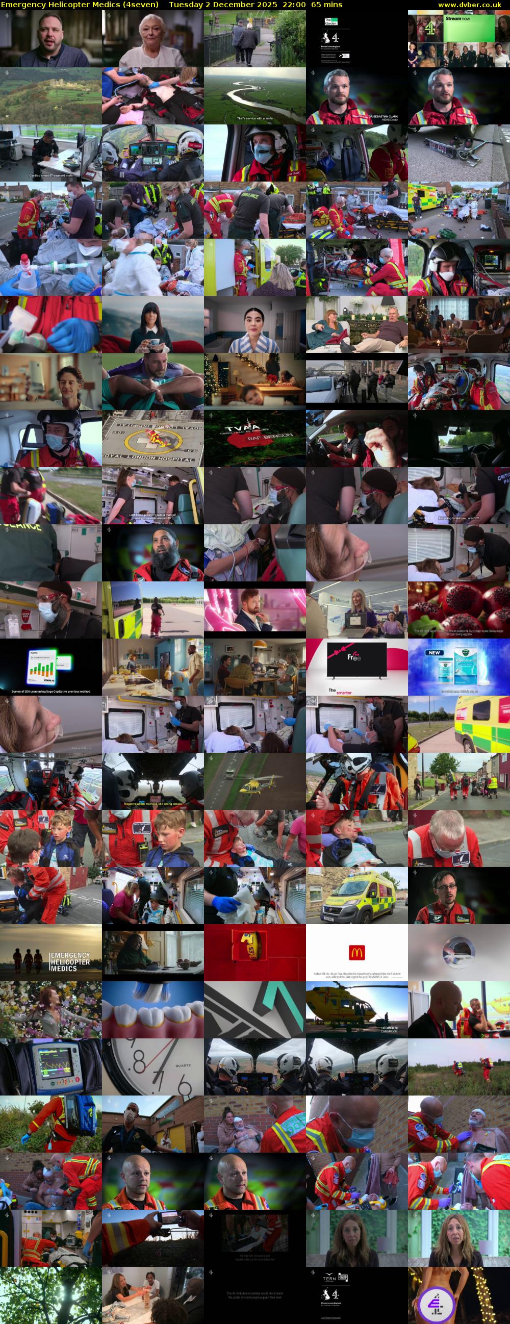 Emergency Helicopter Medics (4seven) Tuesday 2 December 2025 22:00 - 23:05