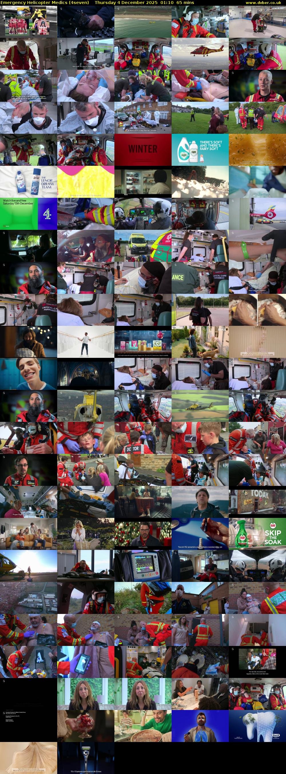 Emergency Helicopter Medics (4seven) Thursday 4 December 2025 01:10 - 02:15