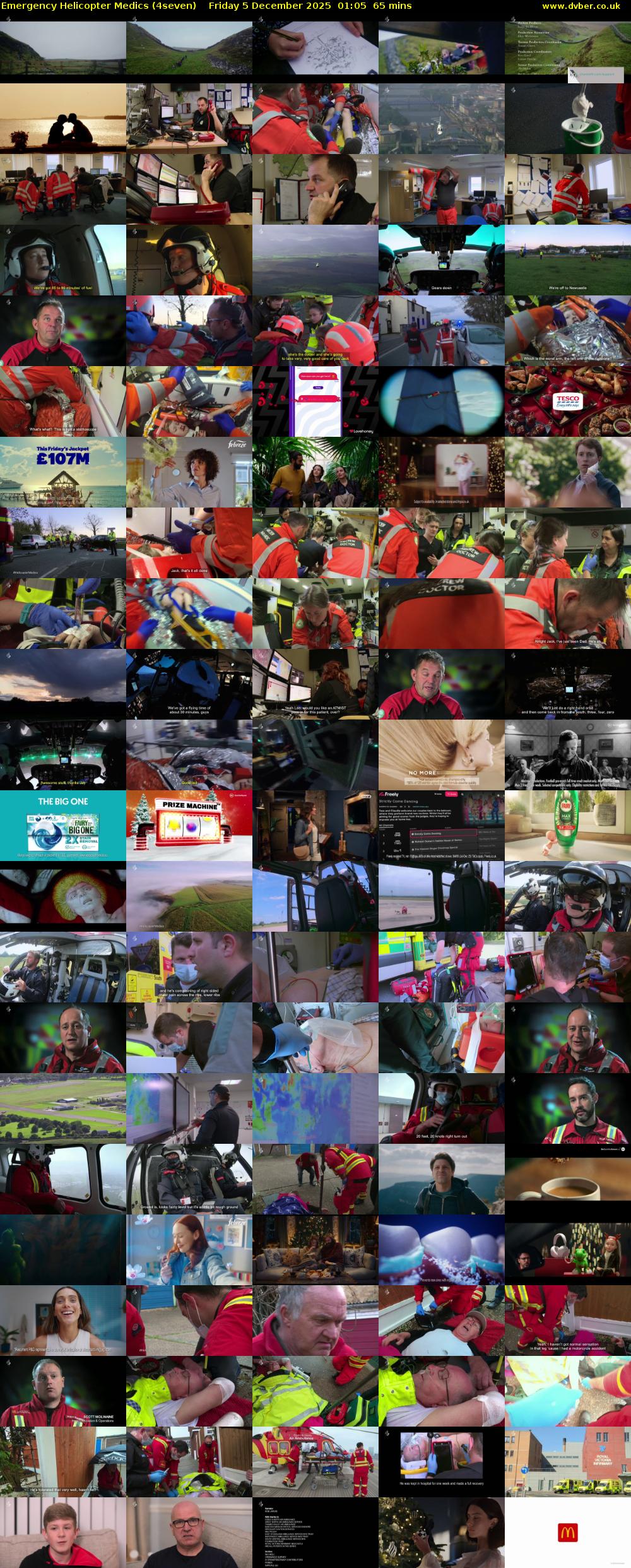 Emergency Helicopter Medics (4seven) Friday 5 December 2025 01:05 - 02:10